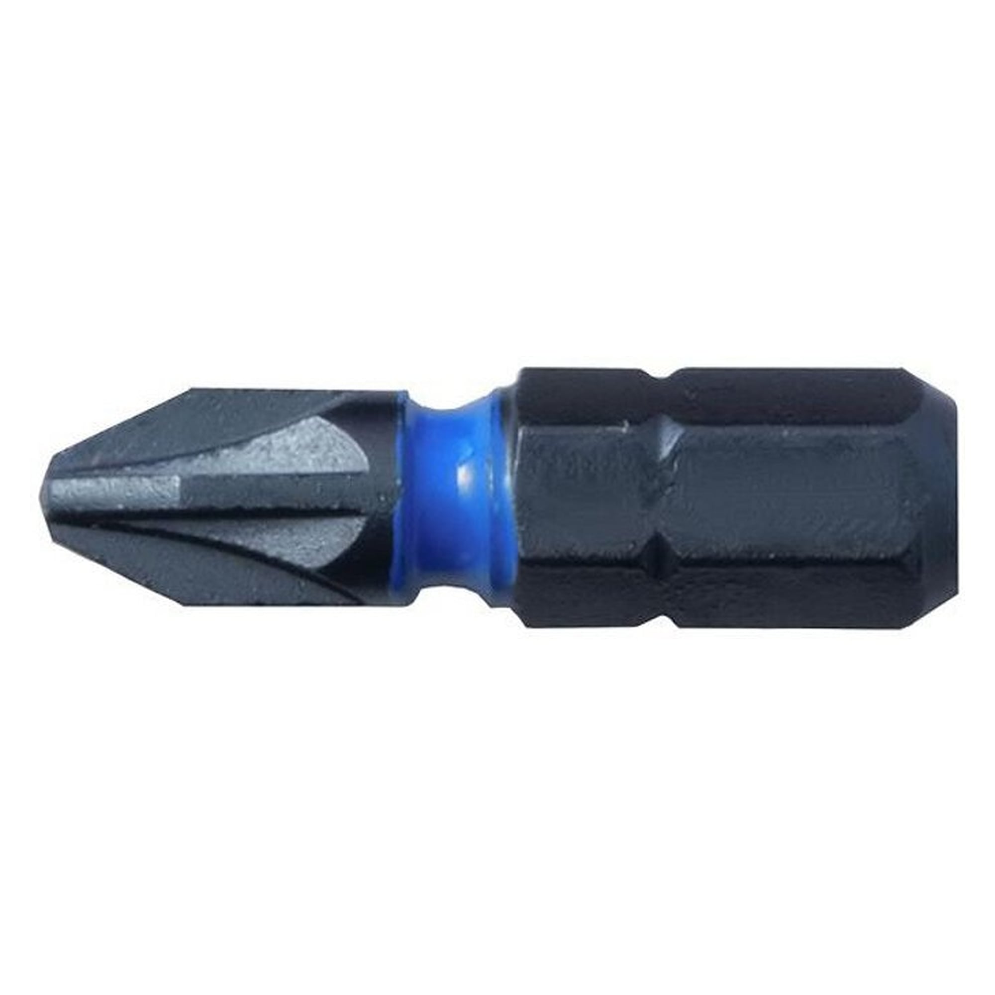 Embout de vissage à chocs Blue Steel Pozidriv PZ1, 25 mm, acier V8, Torsion Control - C.K T4560 PZ1