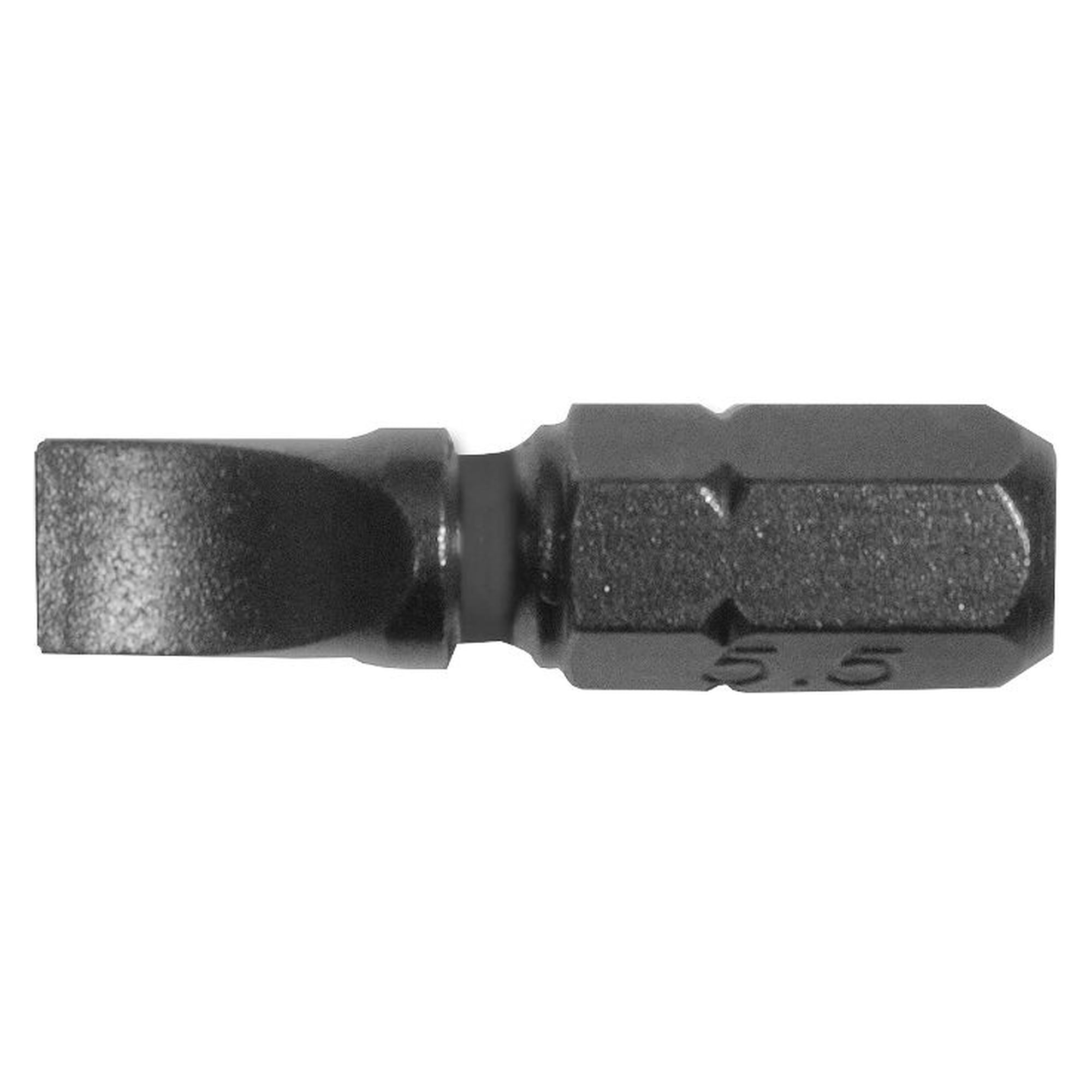 Embout de vissage à chocs Blue Steel Fente 6,5 mm, 25 mm, acier V8, Torsion Control - C.K T4560 SL65
