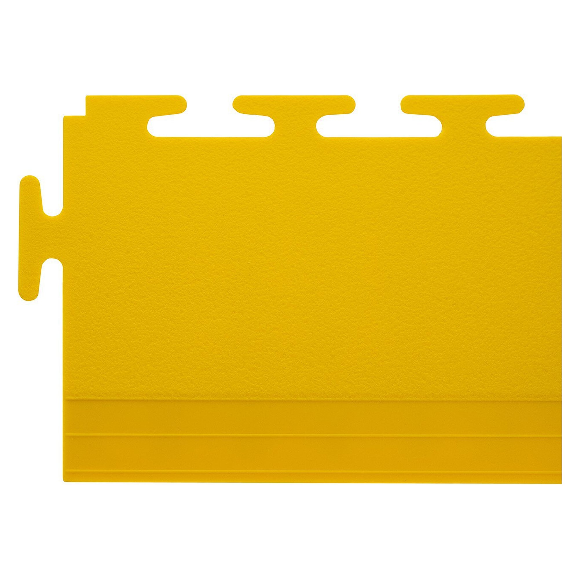 Rampe de sol PVC pour dalles de 5 mm, jaune (RAL 1023), 500 x 90 mm - Ecotile E55.601/1