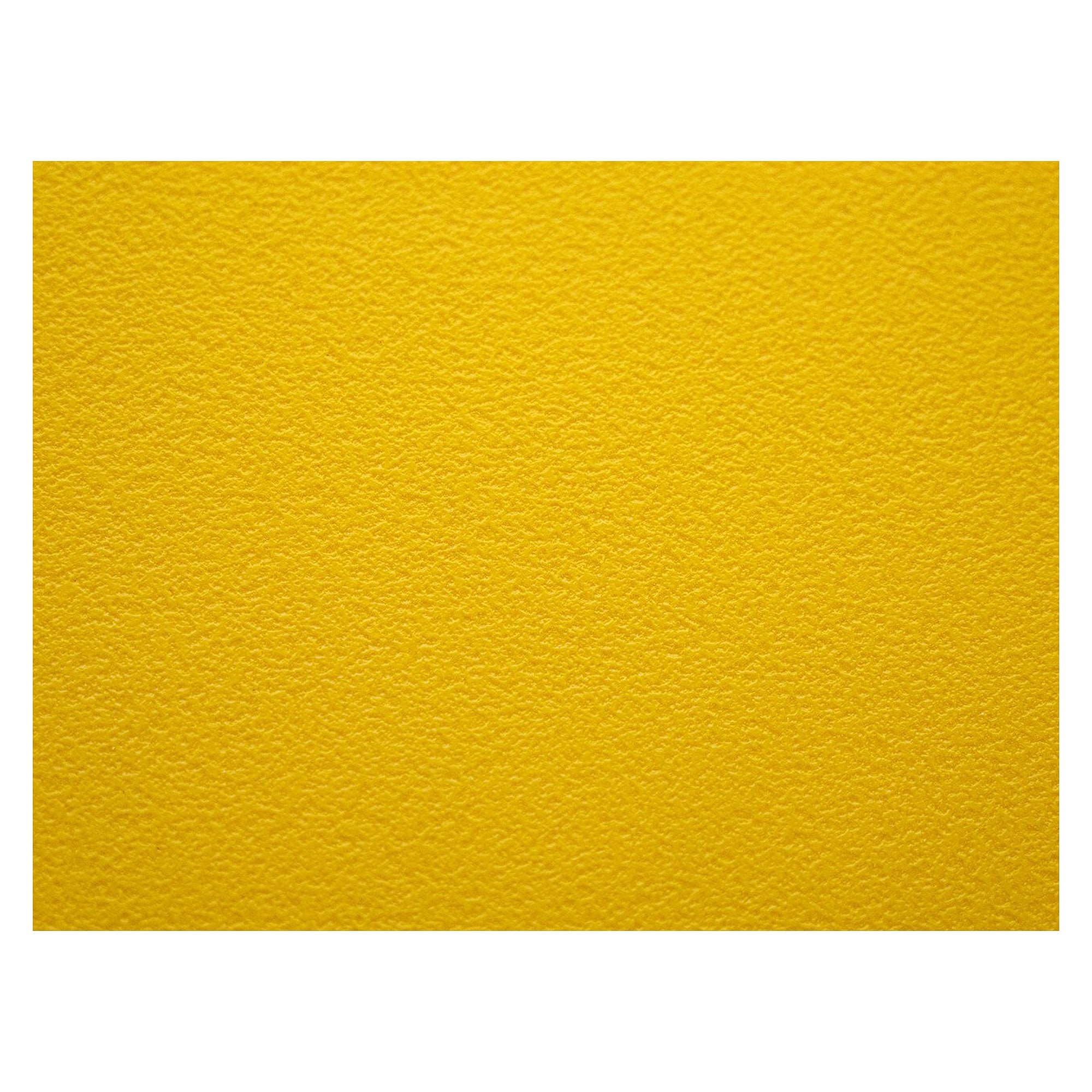 Rampe de sol PVC pour dalles de 5 mm, jaune (RAL 1023), 500 x 90 mm - Ecotile E55.601/1