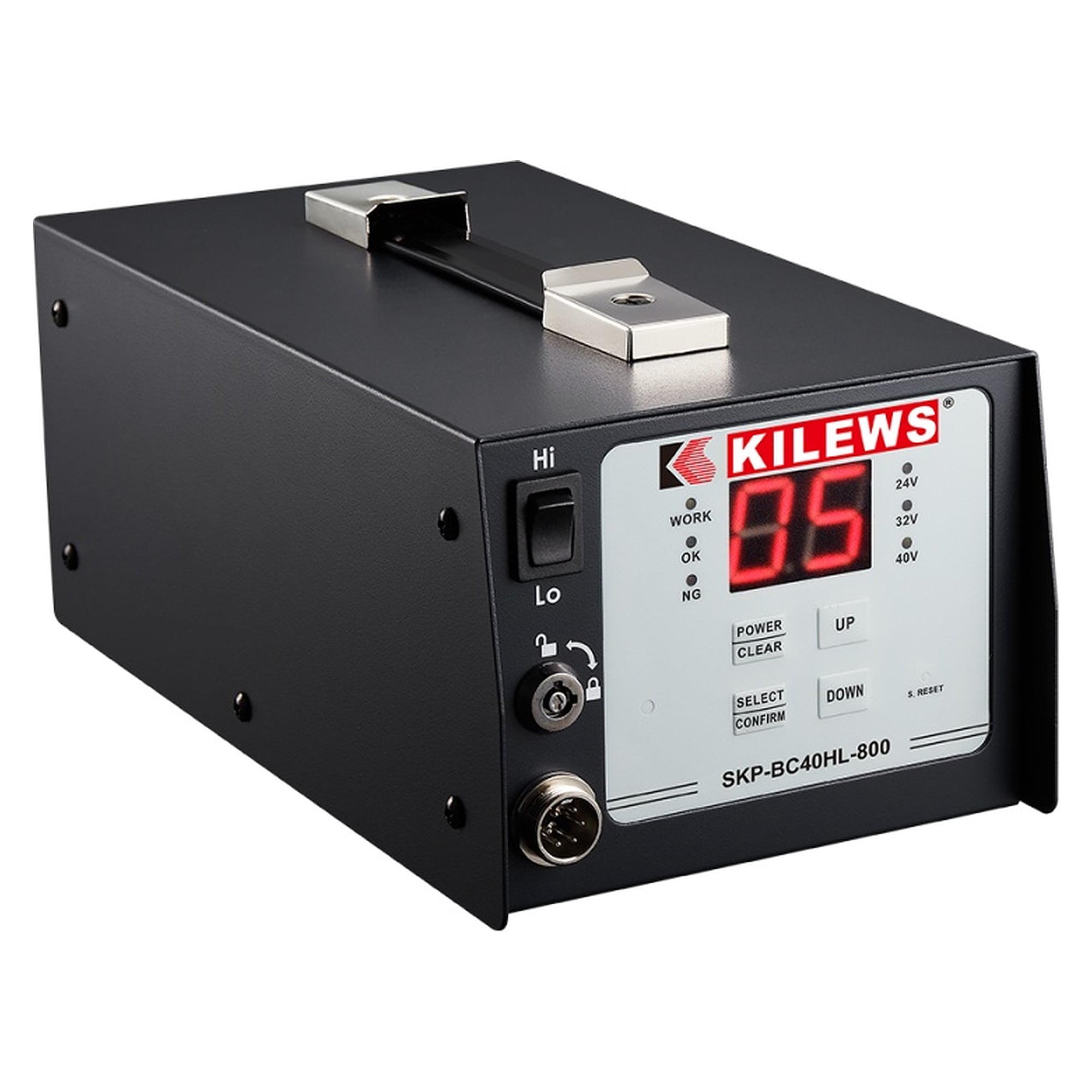 Alimentation avec compteur de vis DC 40/32/24 V, 9 A pour visseuses sans balais - Kilews SKP-BC40HL-800 V4.0