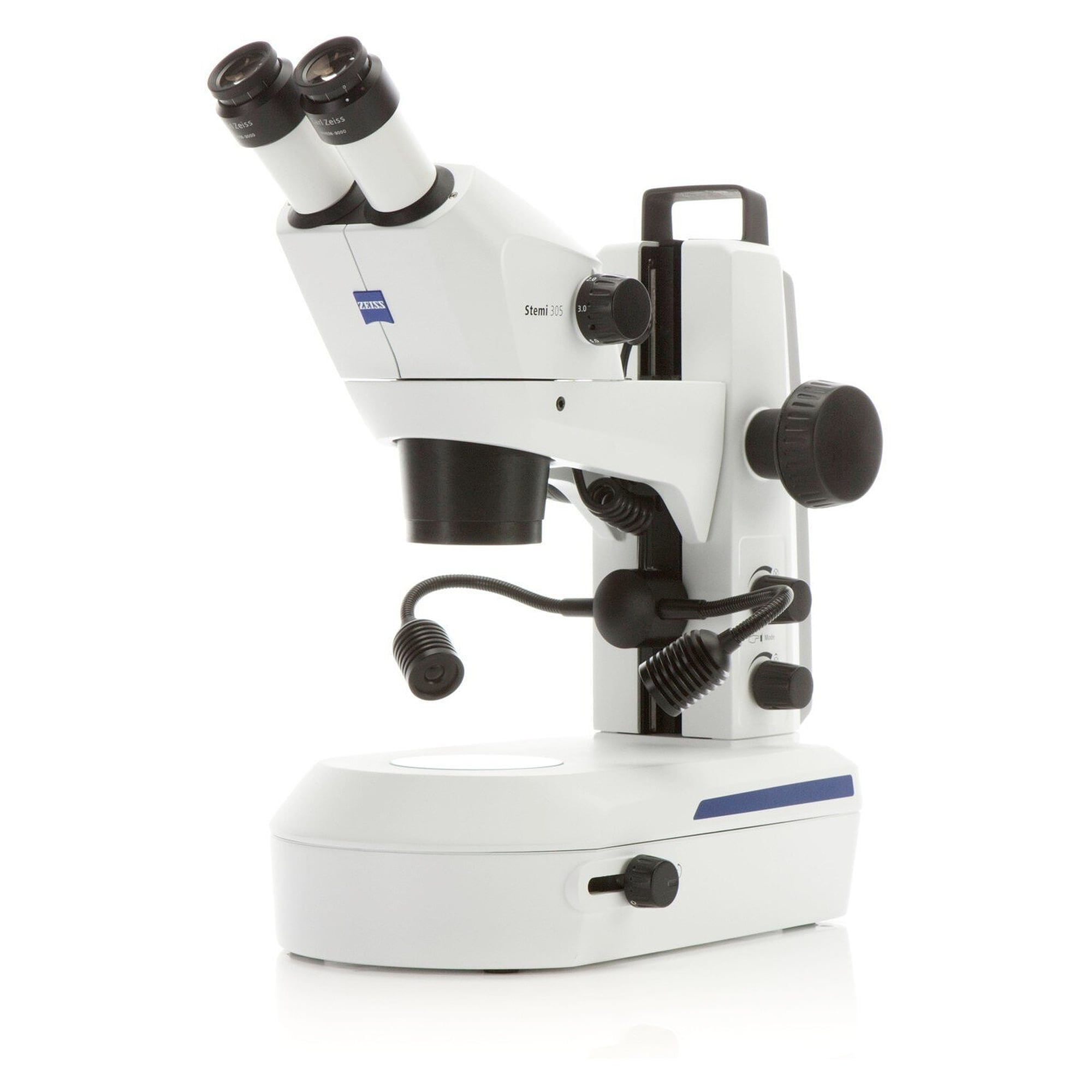 Stereomikroskop Stemi 305 LAB-Set, Zoom 5:1, 8x bis 40x, Auf- und Durchlicht LED - Zeiss 435063-9020-100