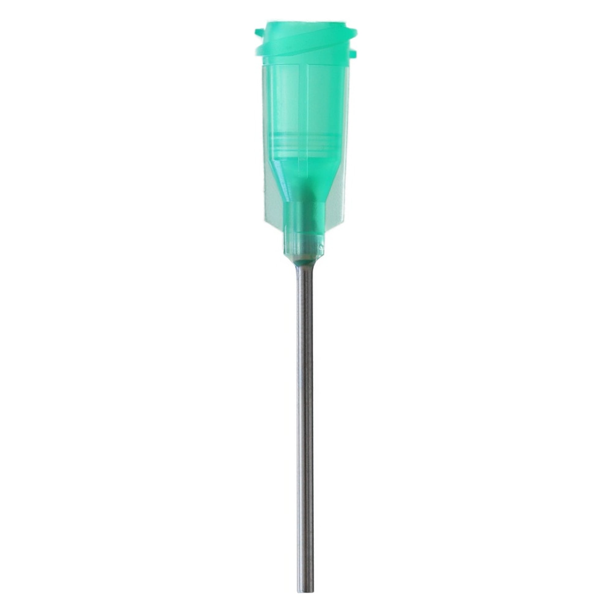 Straight dispensing tip GA 18 green, ID 0.84 mm, 1", bulk pack - Nordson EFD 7018111