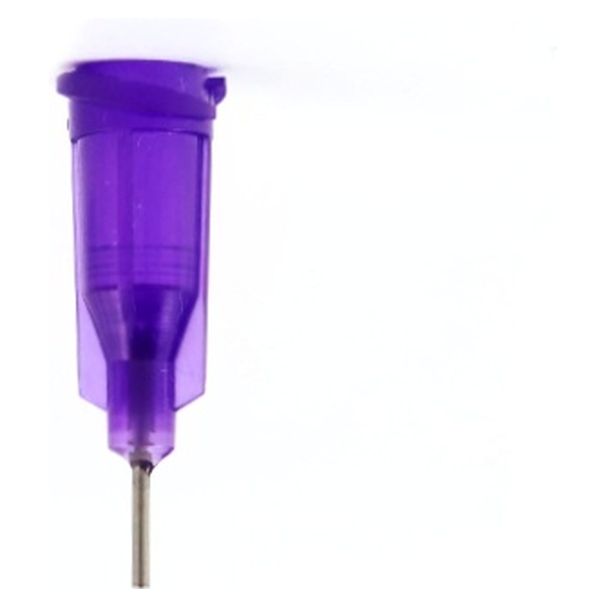 Straight dispensing tip GA 21 purple, ID 0.51 mm, 1/4", bulk pack - Nordson EFD 7018220