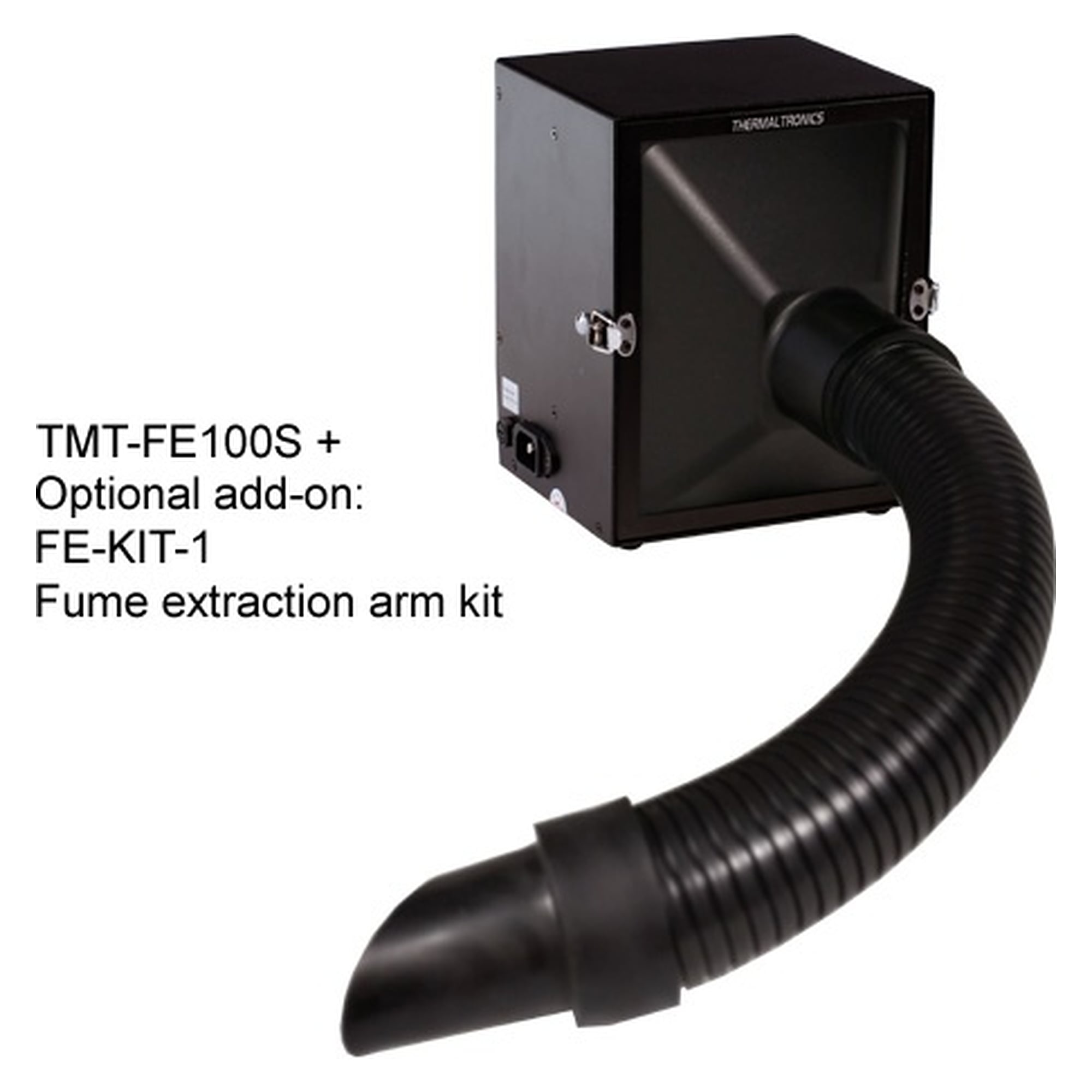 Absaugkit mit 0,3 m Schlauch und Abdeckung für Lötrauchabsaugung TMT-FE100S - Thermaltronics FE-KIT-1