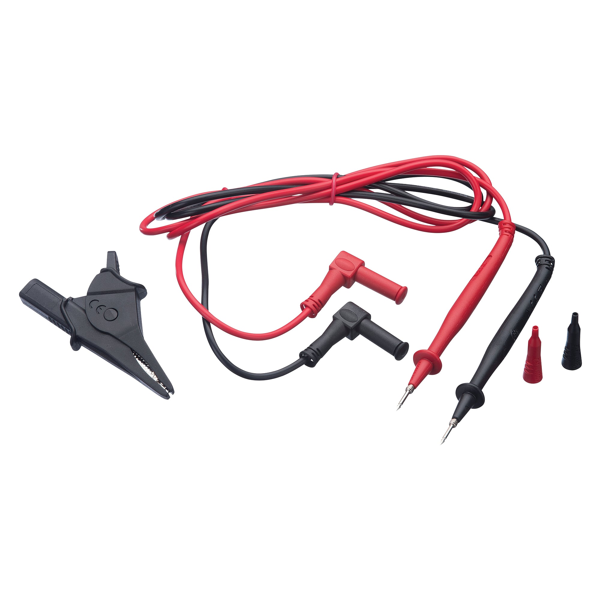 Test leads with alligator clips for test and measuring instruments - Ideal TL-770