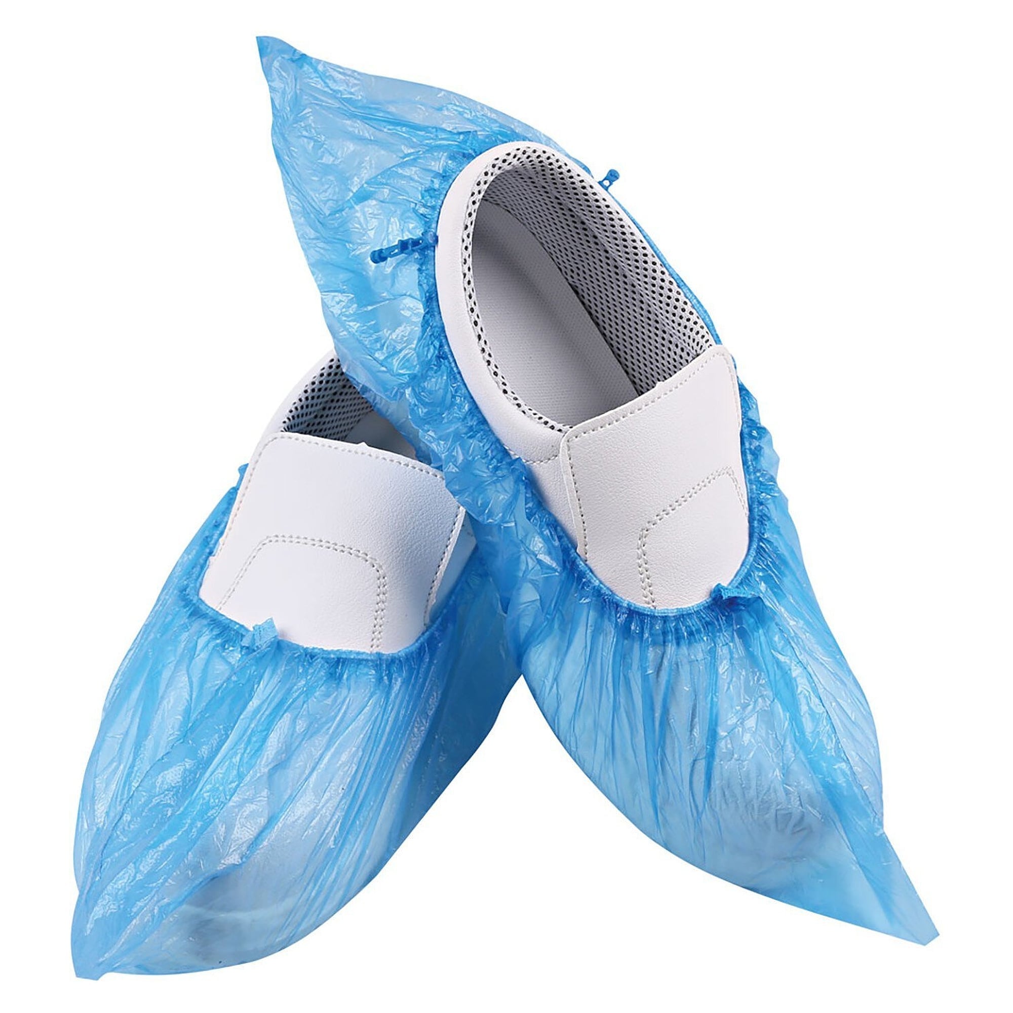Hygostar LDPE-Überschuhe blau für Überschuhspender Ecostep Comfort, 2 x 100 Stück - Franz Mensch 285091E