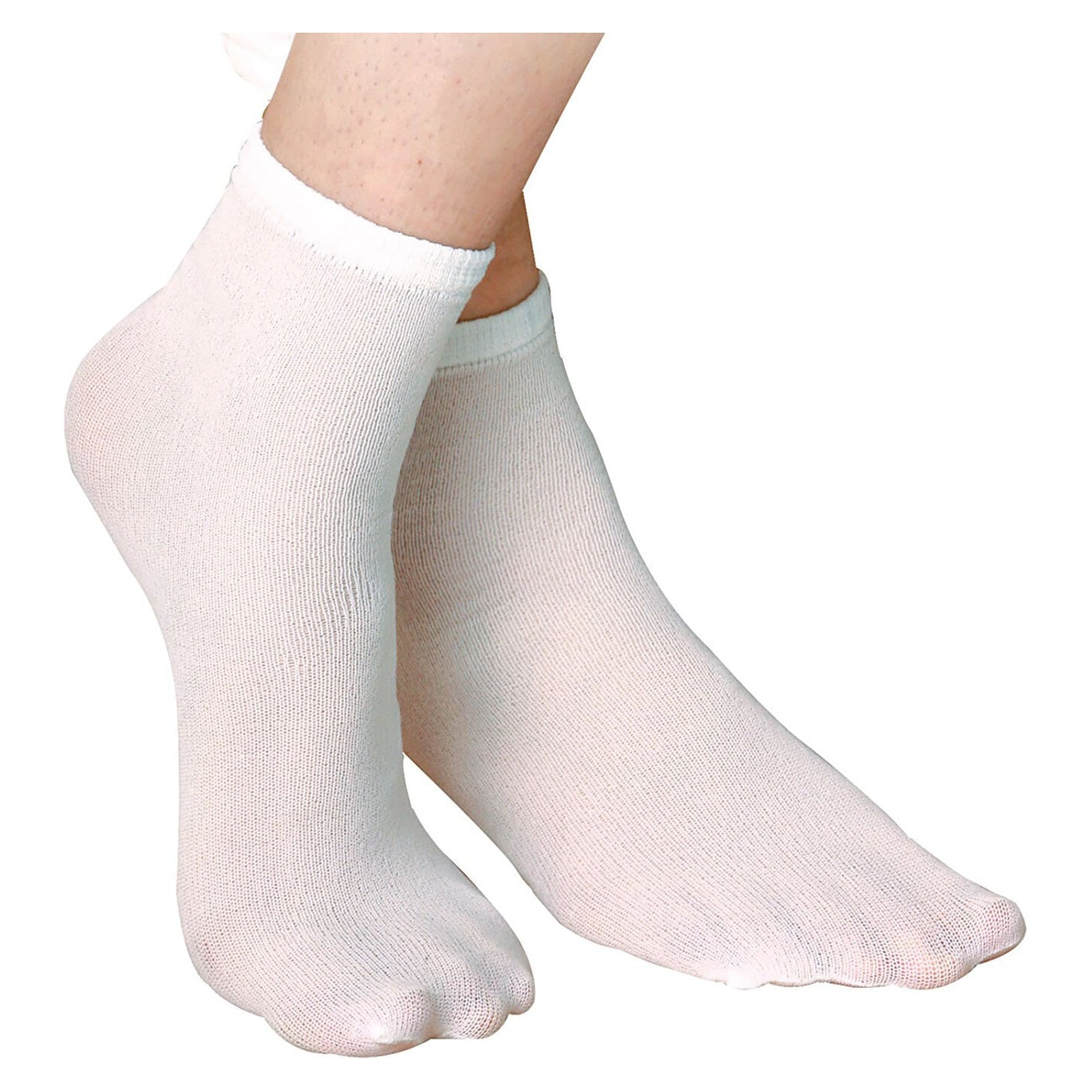 Hygostar Einweg-Socken Foot Fresh aus Polyamid, weiß, atmungsaktiv, Größe 39 bis 48, 100 Paar - Franz Mensch 28701