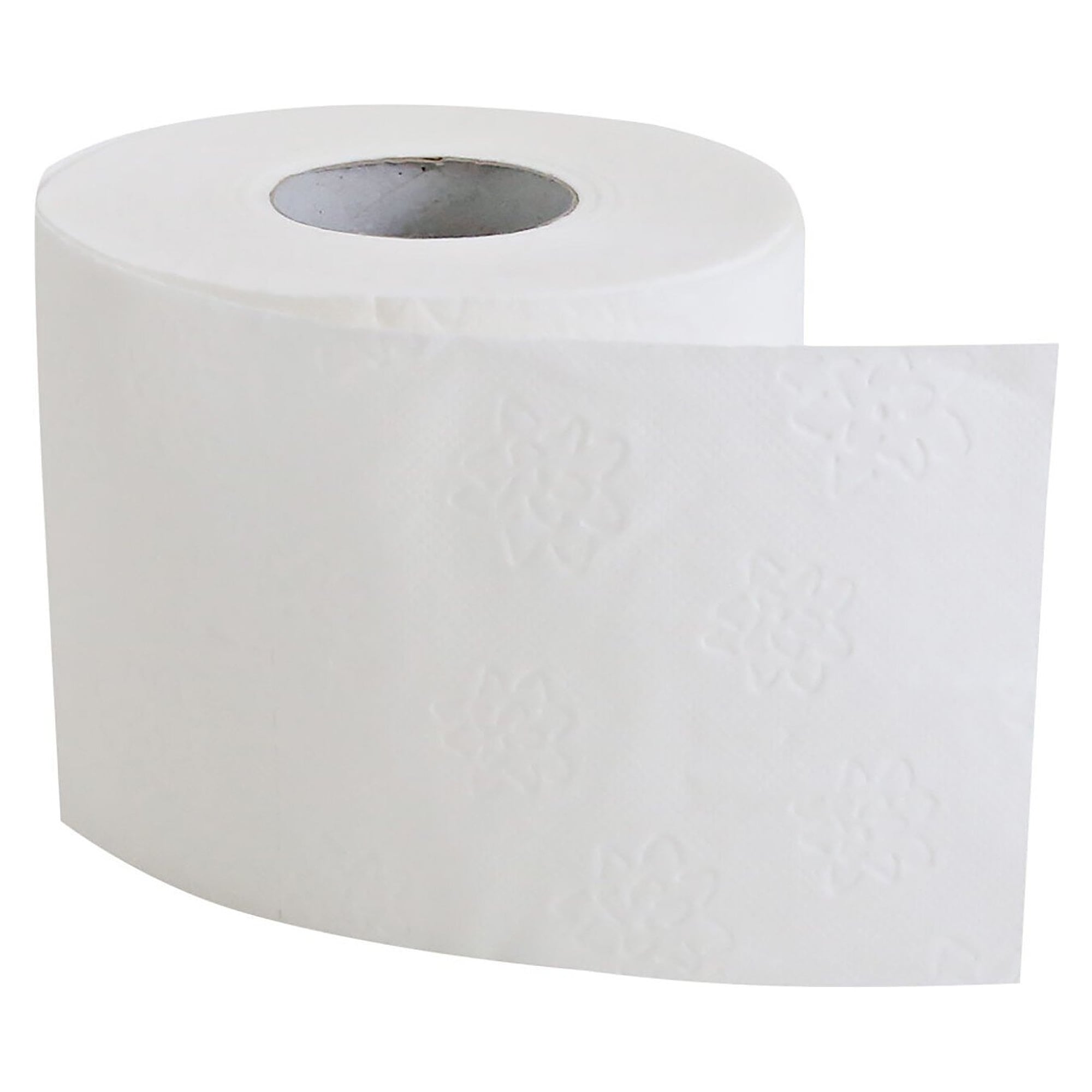 Toilettenpapier 2-lagig, 250 Blatt je Rolle, 9,5 x 11,5 cm, 100 % Recyclingpapier, 8 Rollen - Franz Mensch 30422