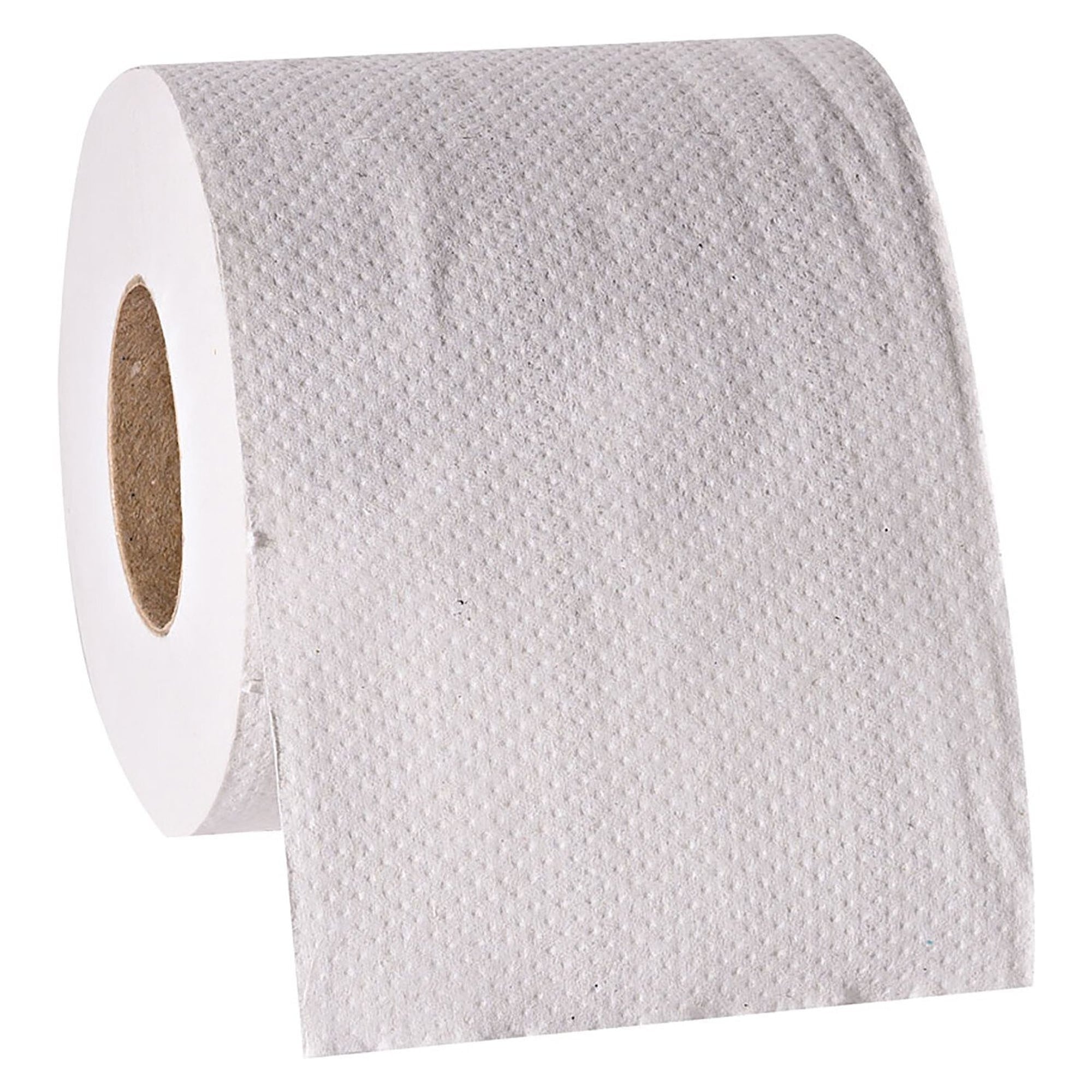 Toilettenpapier 3-lagig, natur, 250 Blatt je Rolle, 9,5 x 11,5 cm, 100 % Recyclingpapier, 8 Rollen - Franz Mensch 30426