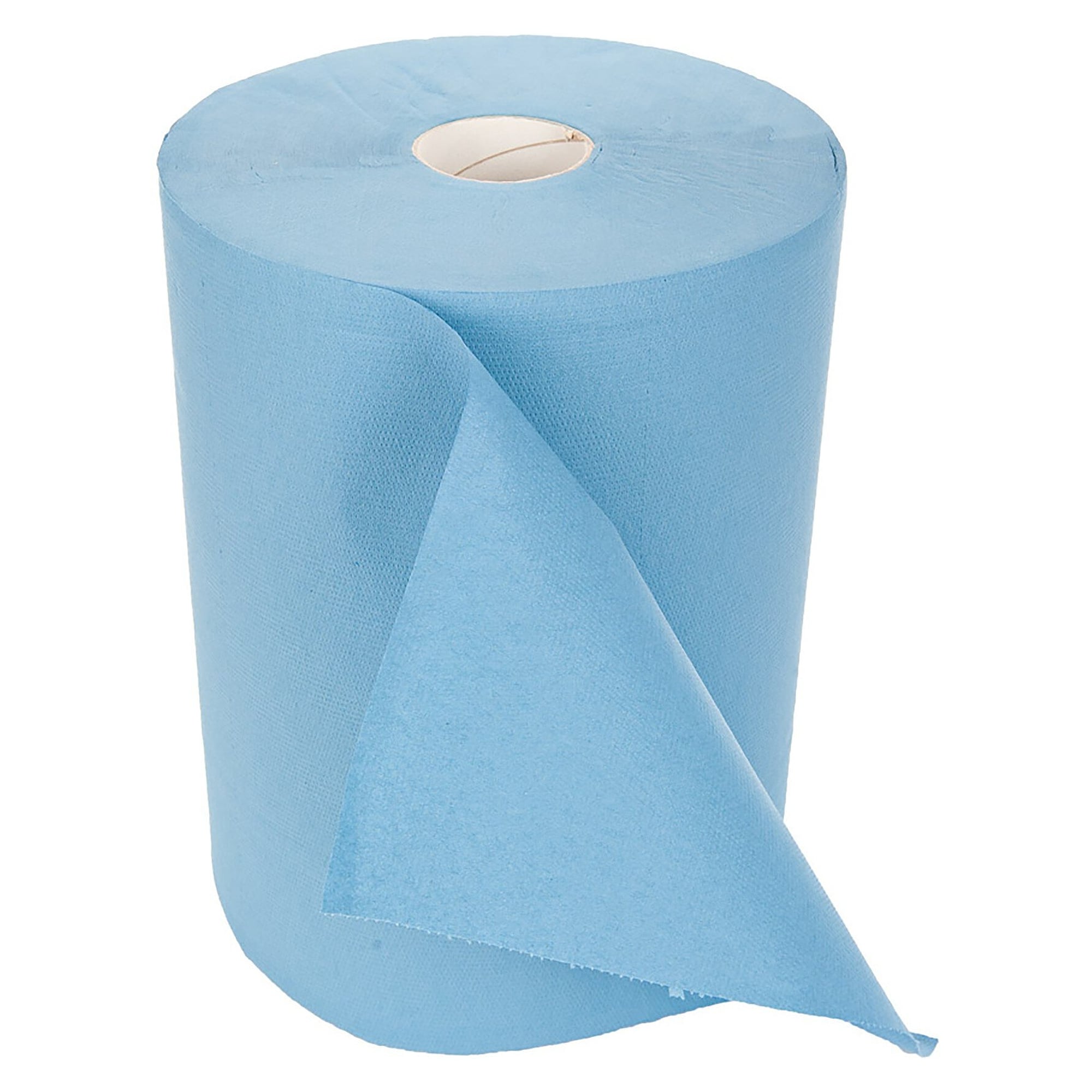 Putzpapierrolle 2-lagig, blau, 500 Blatt 22 x 35 cm, 175 m, Recyclingpapier - Franz Mensch 304421