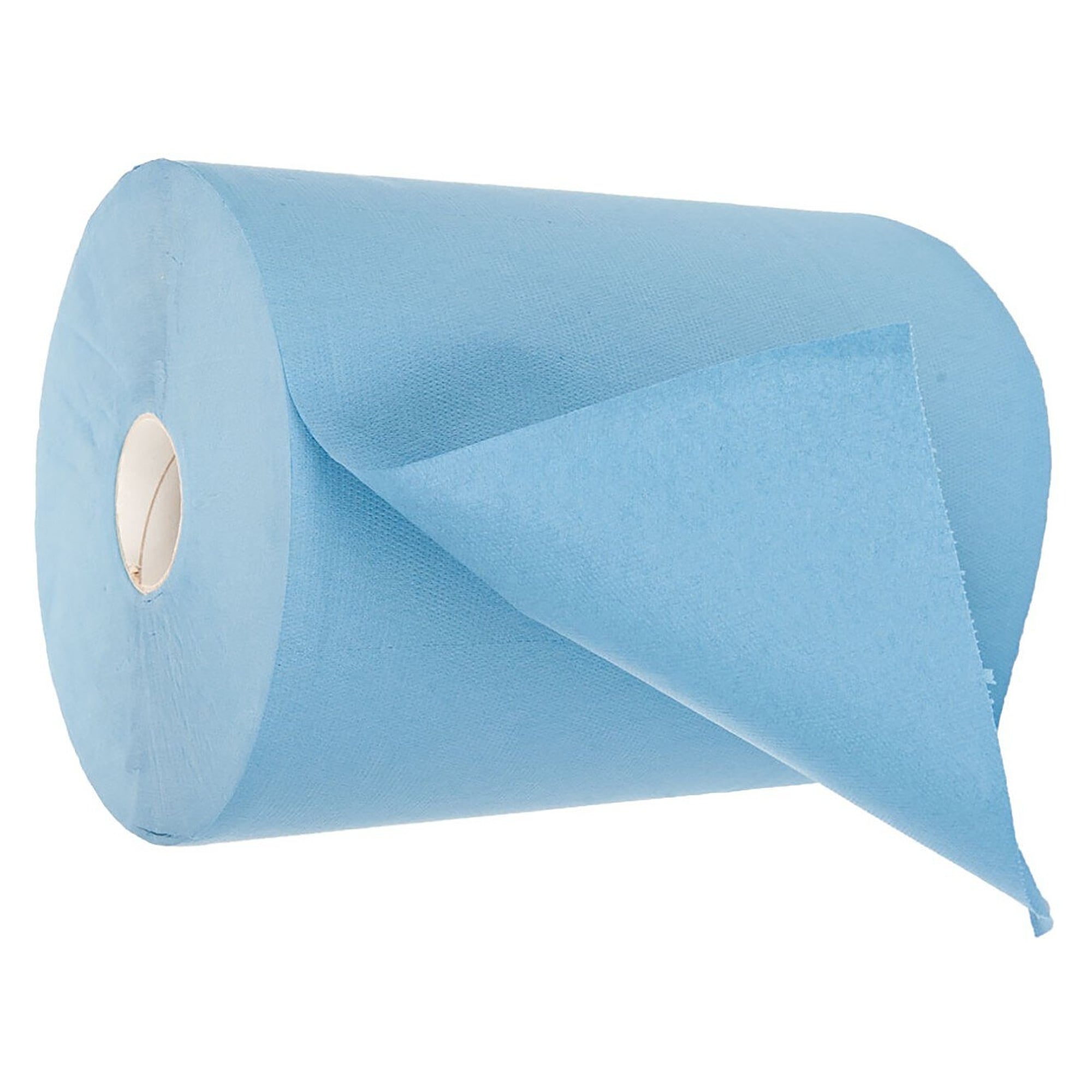 Cleaning paper roll HygoClean 2-ply, blue, 500 sheets 22 x 35 cm, 175 m, food safe - Franz Mensch 304423