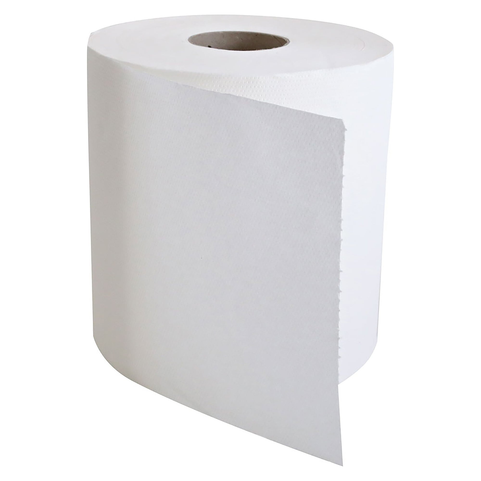 Rouleau d'essuie-mains 2 plis, extra-blanc, Ø 19 cm, largeur 20 cm, déroulement extérieur, 100 % cellulose, 6 rouleaux - Franz Mensch 30445