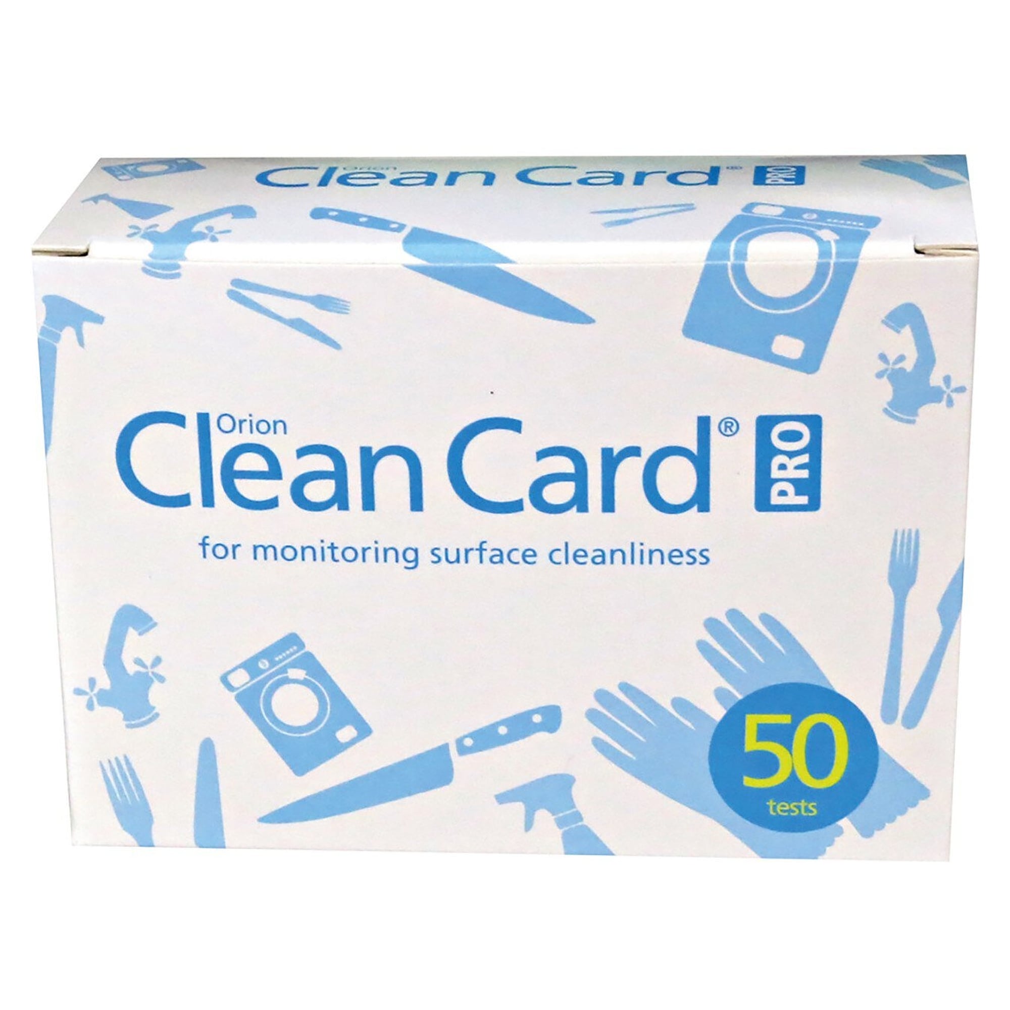 Hygiene-Schnelltest Clean Card PRO Nachfüllset, Proteinnachweis in 30 s, 50 Testkarten - Franz Mensch 31520