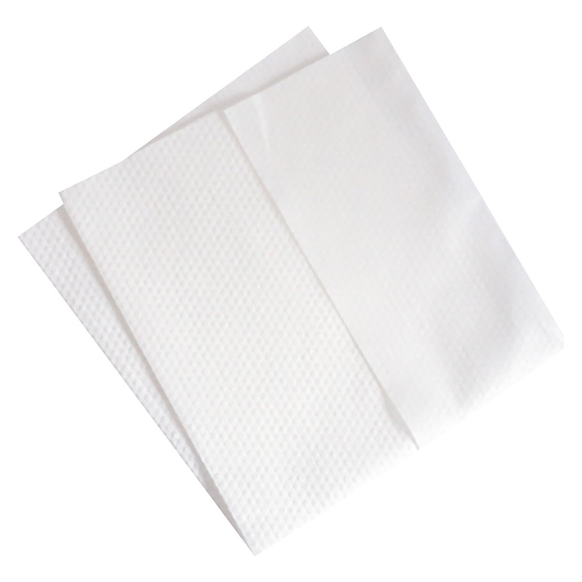 All-purpose cloth, cellulose/PP nonwoven, approx. 70 g/m², 32 x 36 cm, white, flat, 50 pcs - Franz Mensch 317510