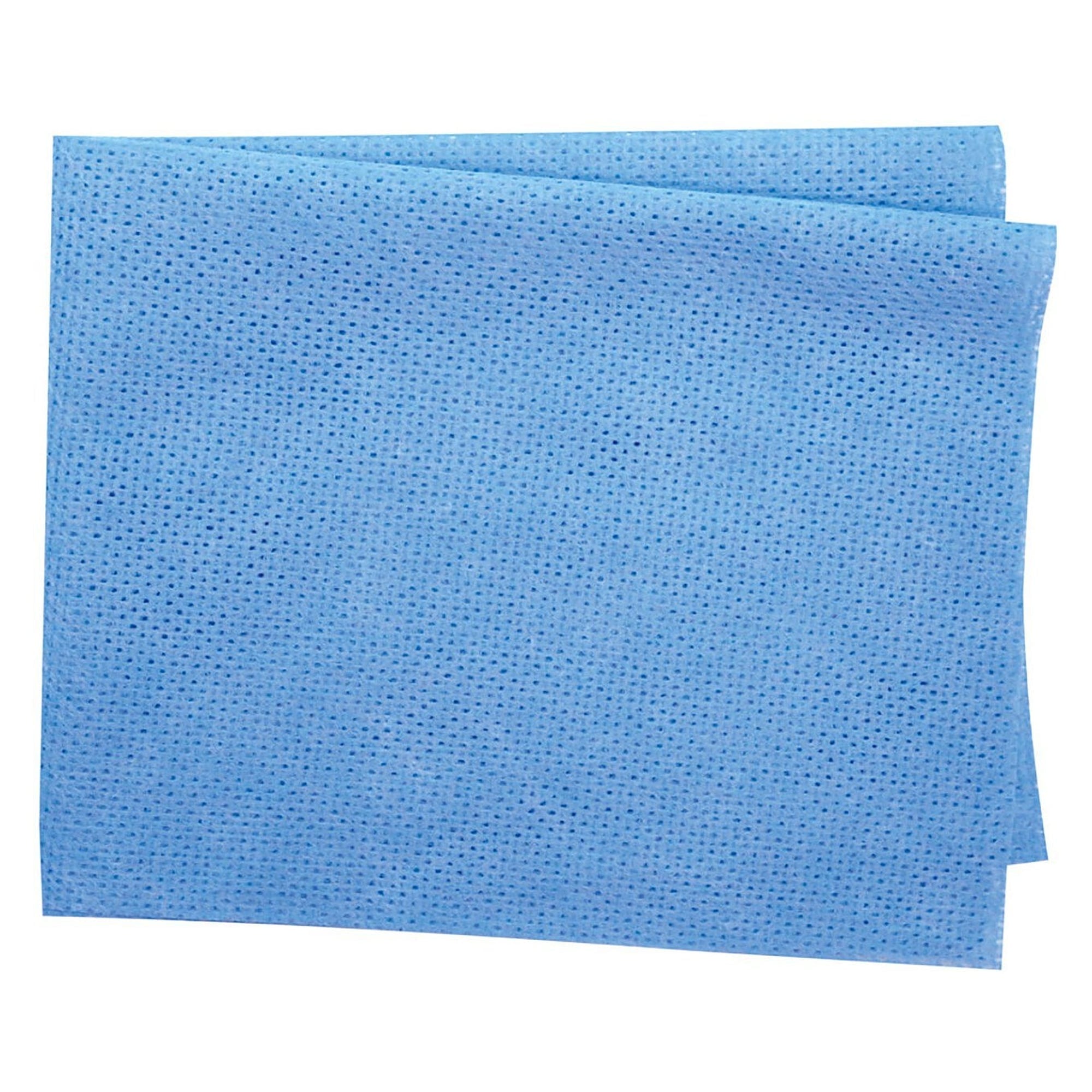 Wisch- und Poliertuch Viskose/Polyester 70/30, 70 g/m², 32 x 36 cm, blau, gelegt, 600 Stück - Franz Mensch 317536