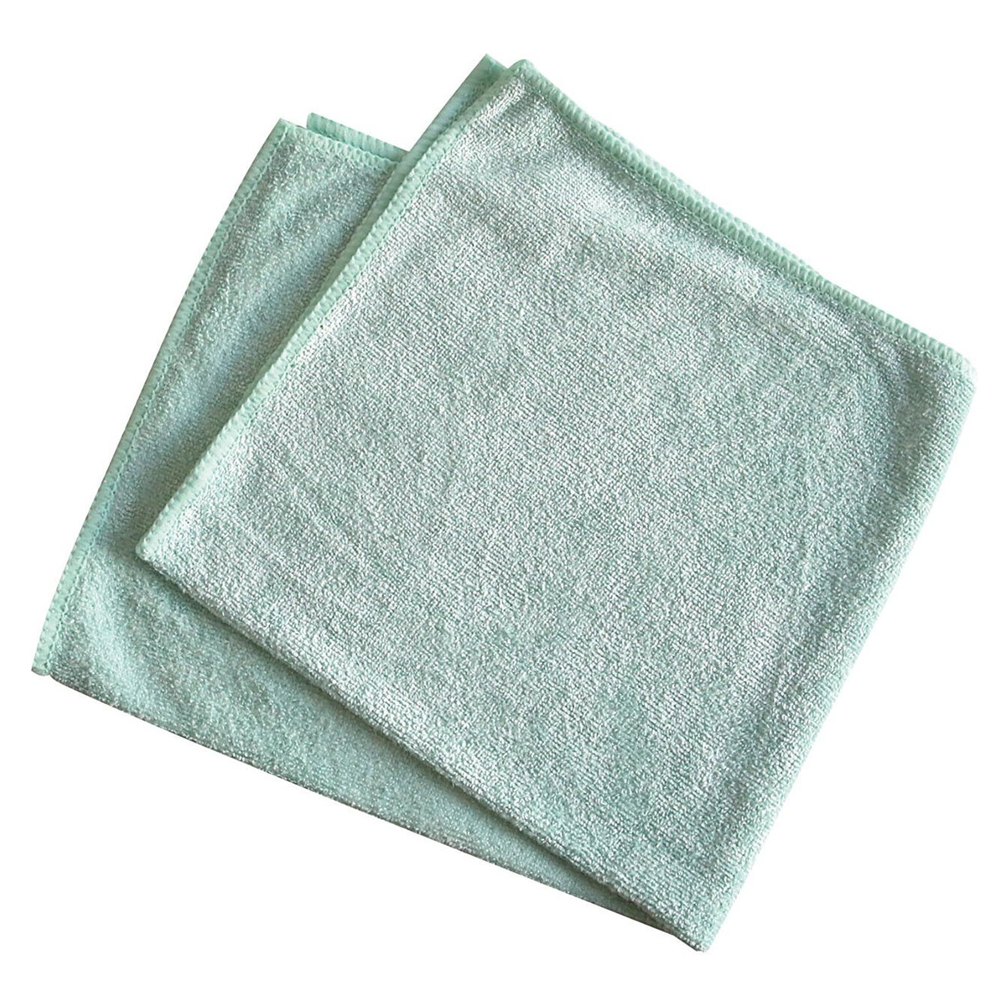 HygoClean Mikrofasertuch gestrickt, 40 x 40 cm, grün, VPE 10 Stück - Franz Mensch 31767