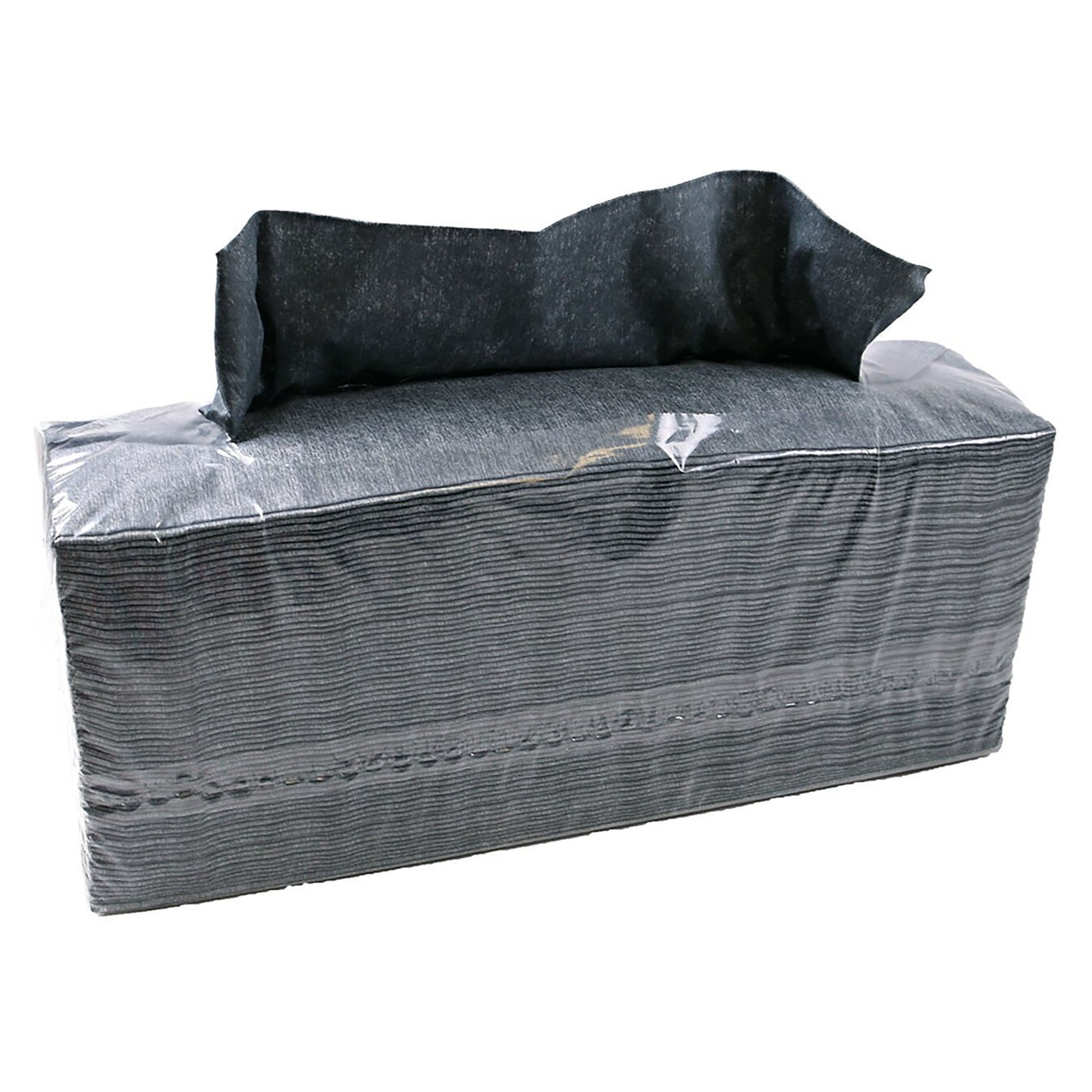 Industrietuch gelegt, glatt, 42 x 38 cm, 56 % Zellstoff, 44 % Polyester, grau, VPE 140 Stück - Franz Mensch 317881