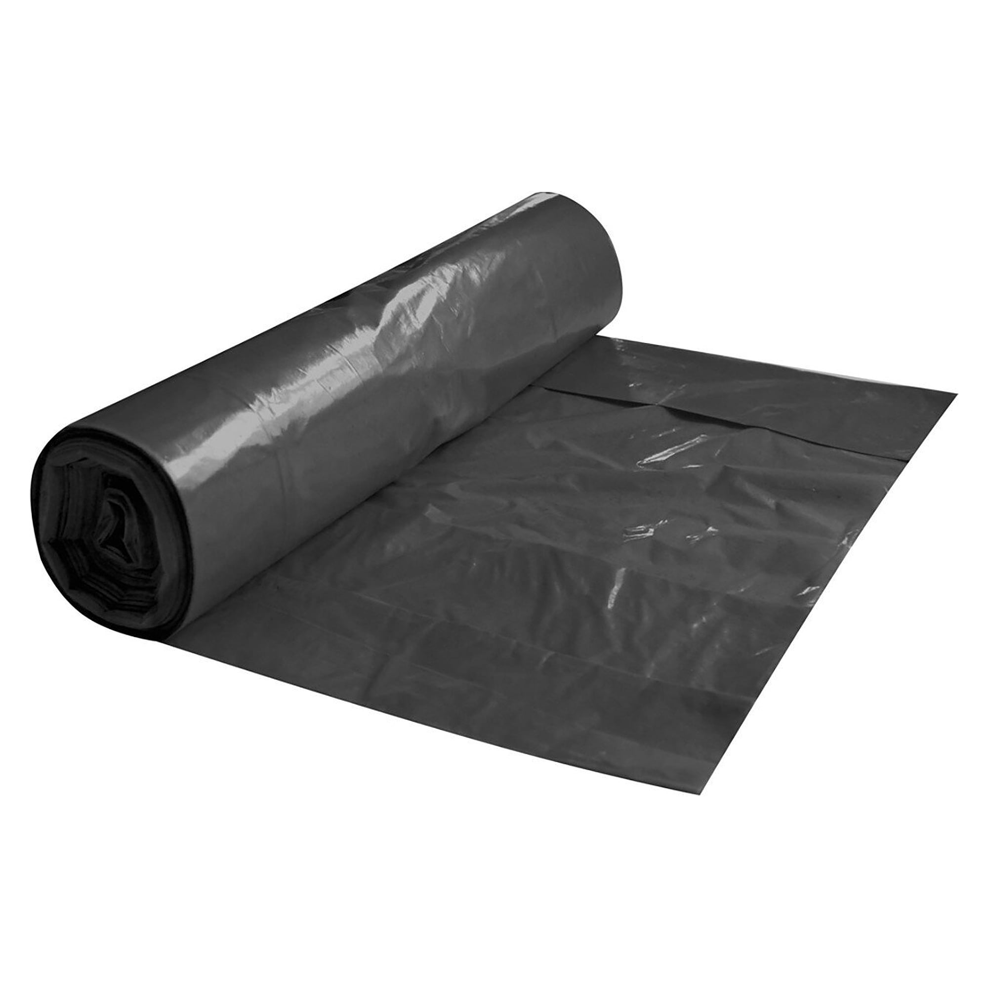 HygoClean refuse sack 130 l, 820 x 1200 mm, black, 55 µm, LDPE, highly tear resistant, pack of 20 - Franz Mensch 32442