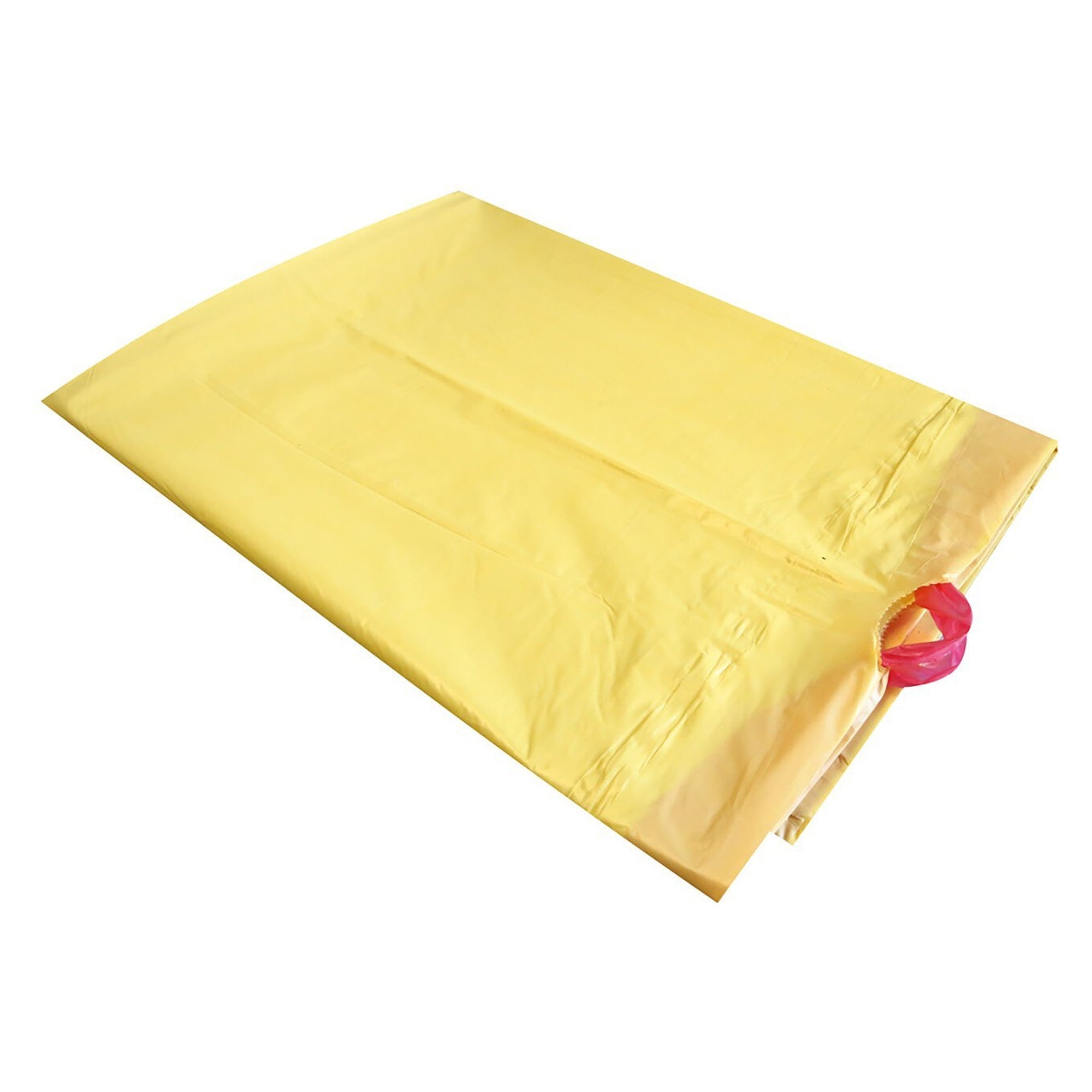 HygoClean Abfallsack mit Zugband 120 l, 700 x 1100 mm, gelb, 45 µm, LDPE, VPE 25 Stück - Franz Mensch 32452