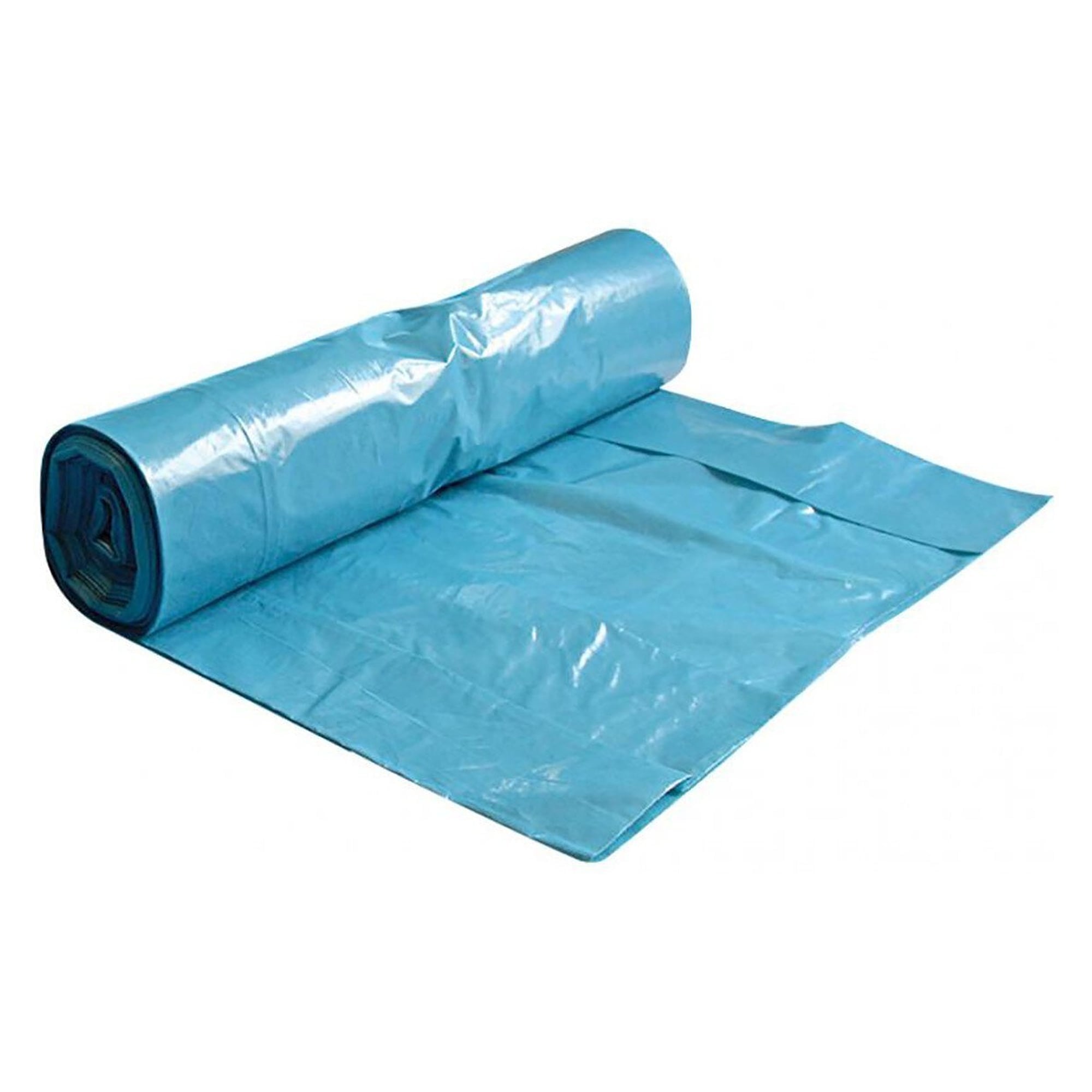 HygoClean Müllsäcke LIGHT 120 l, LDPE ca. 40 µm, 700 x 1100 mm, blau, 25 Stück auf Rolle - Franz Mensch 32556