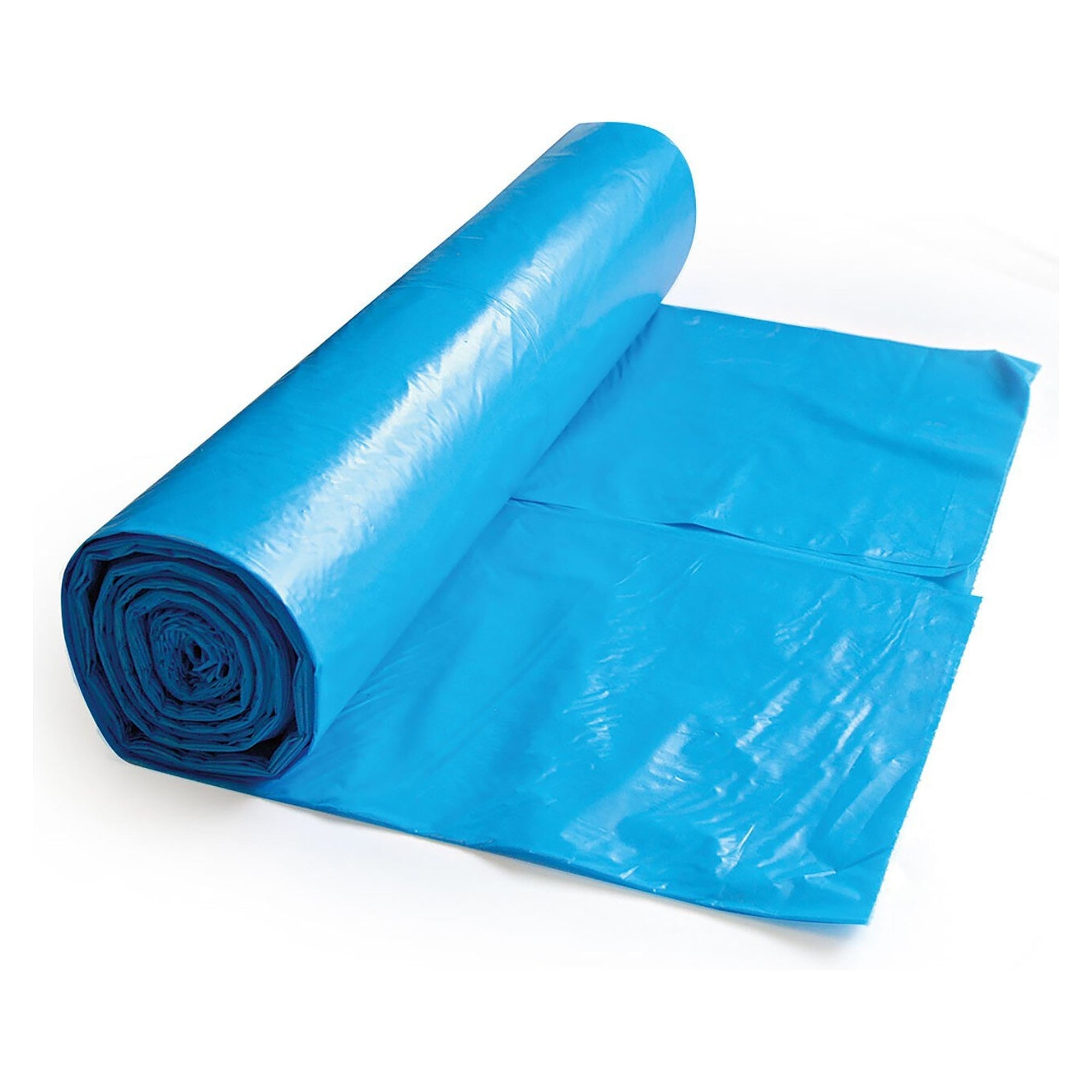 HygoClean Abfallsäcke 120 l aus HDPE, 20 µm, sternverschweißt, 700 x 1100 mm, blau, 50 Stück - Franz Mensch 32576
