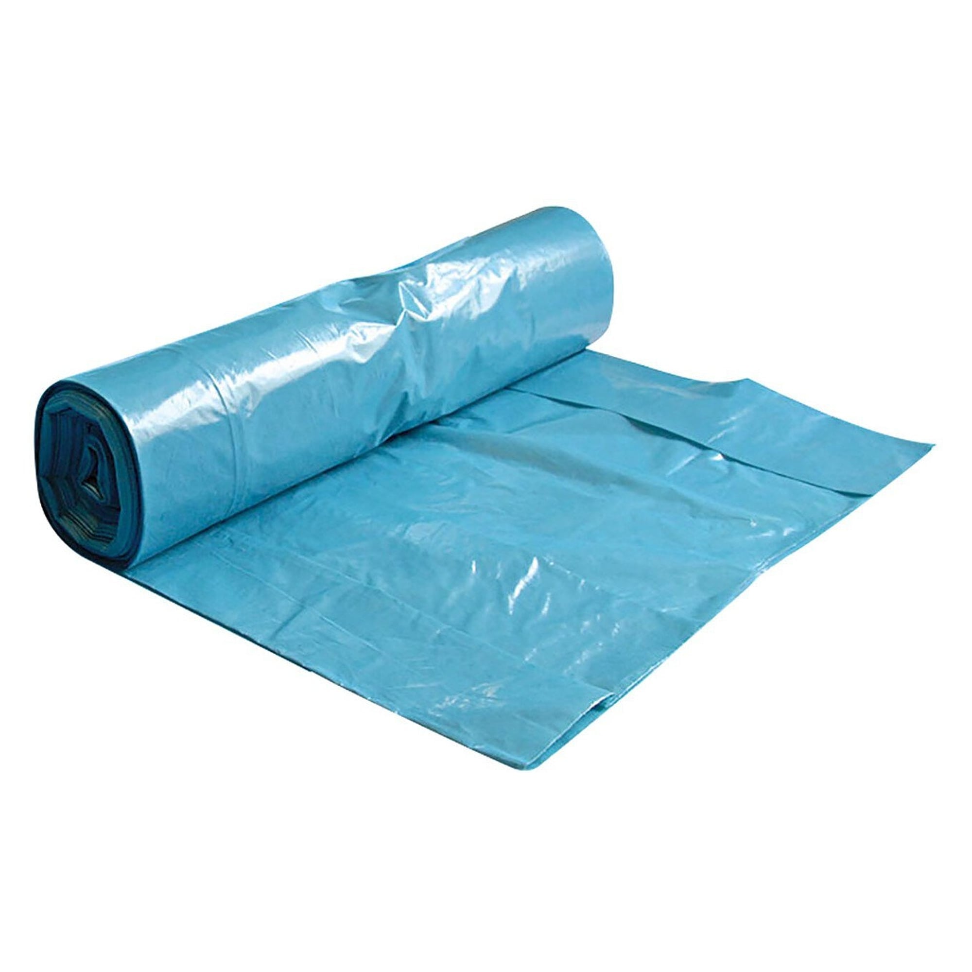 HygoClean Müllsäcke 70 l aus LDPE, ca. 45 µm, 575 x 1000 mm, blau, 25 Stück auf Rolle - Franz Mensch 32651