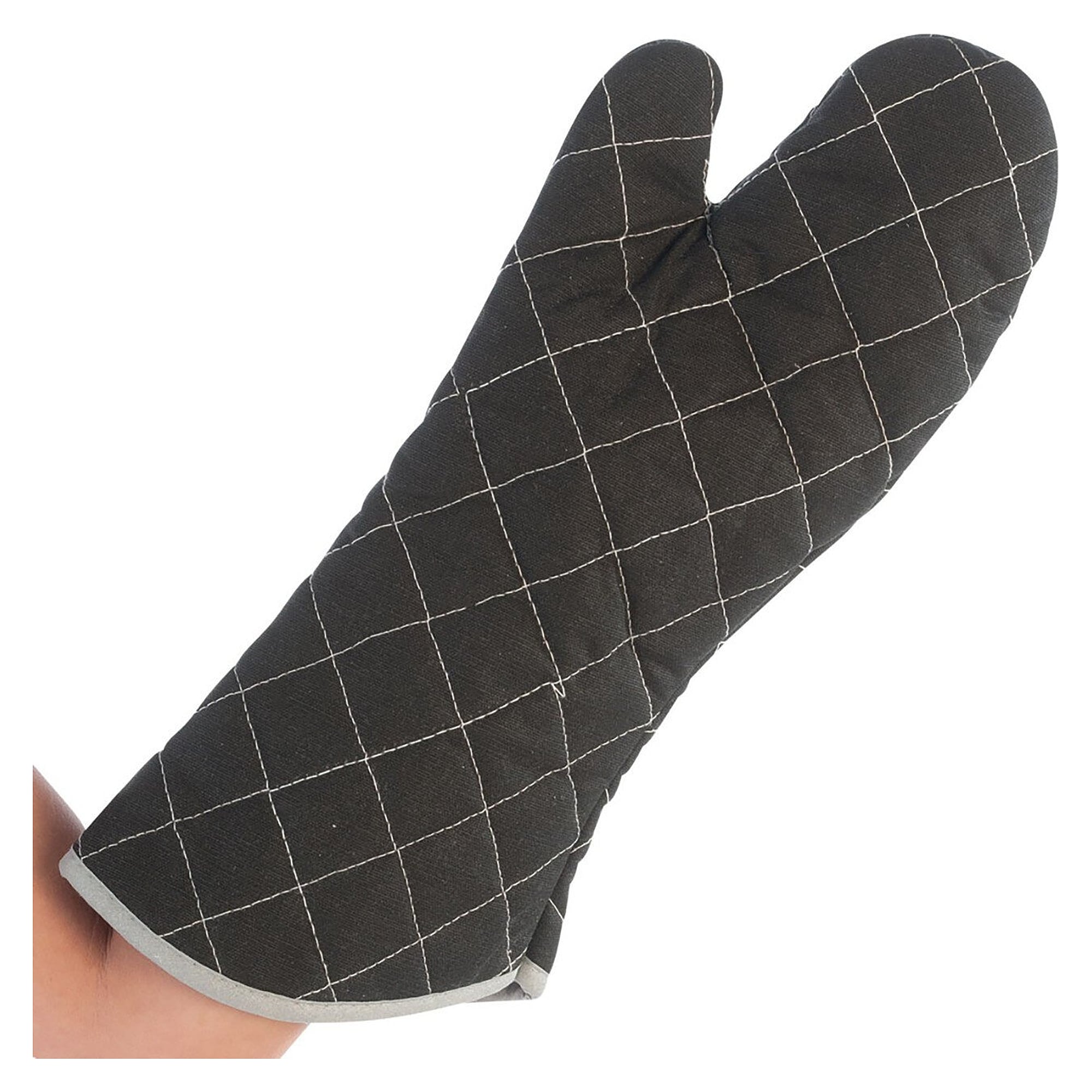 FLAMESTAR heat protection glove up to 250 °C, 44 cm, Pyrostar, non-flammable, black - Franz Mensch 330106