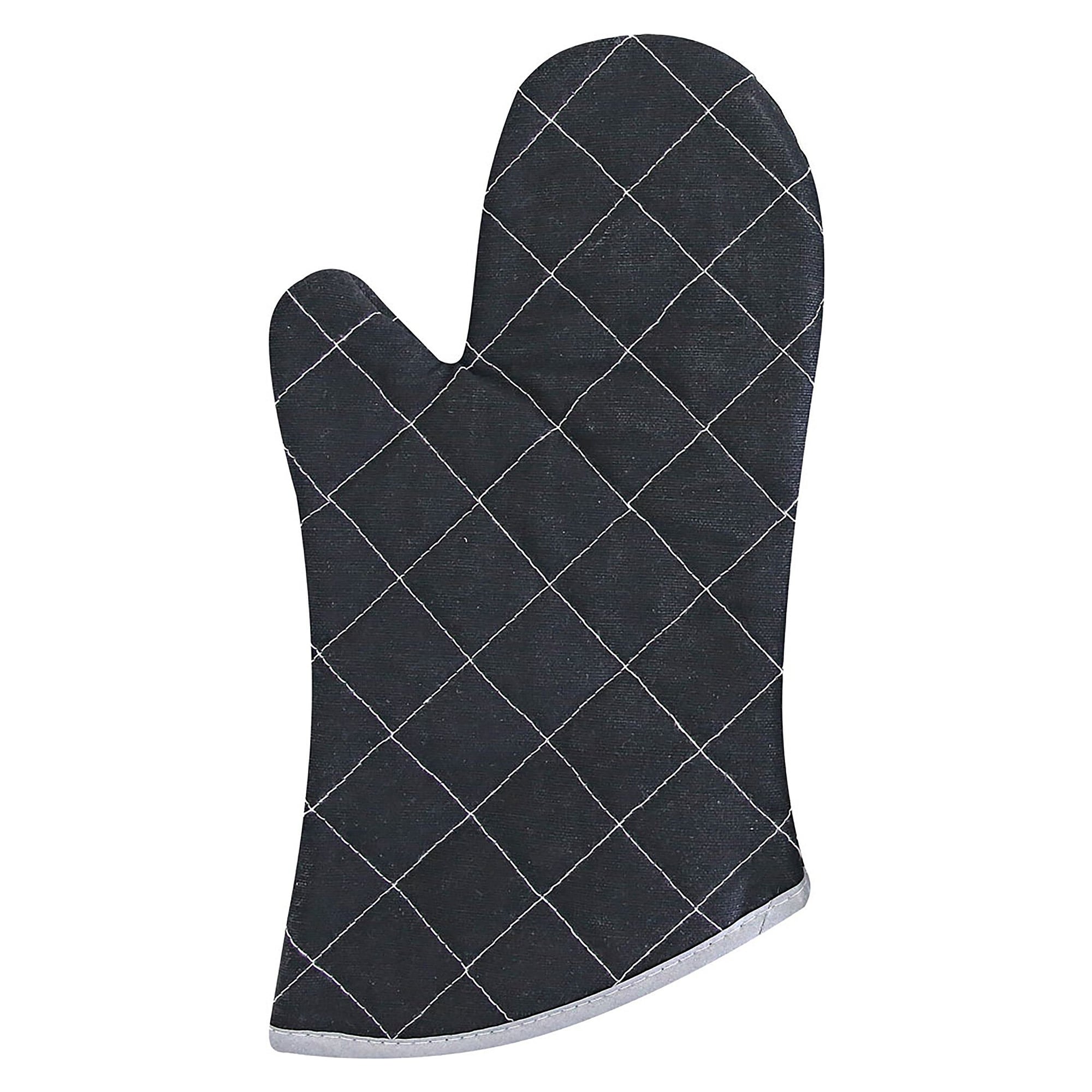 FLAMESTAR heat protection glove up to 250 °C, 32 cm, Pyrostar, non-flammable, black - Franz Mensch 330502