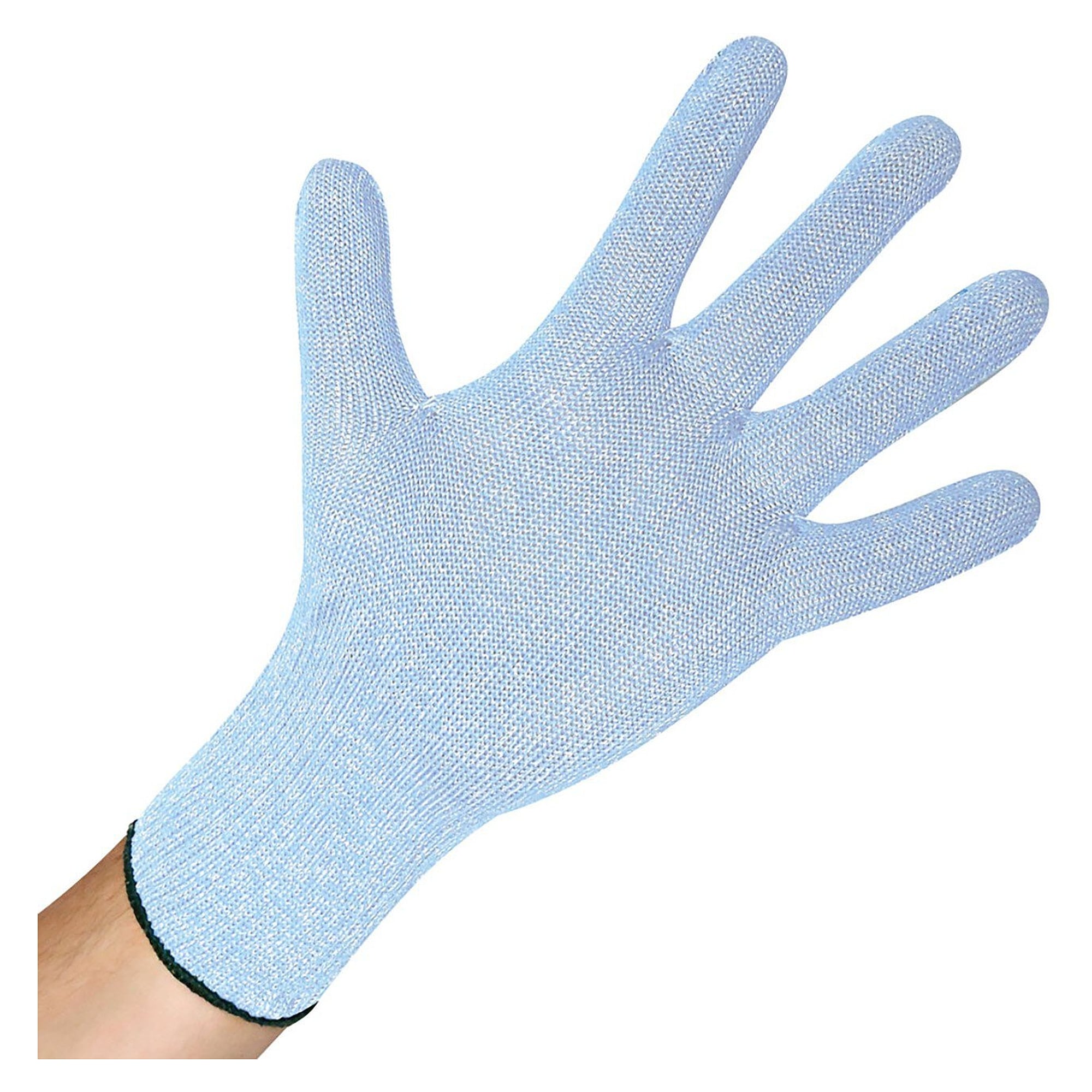 Hygostar CUT ALLFOOD SENSITIVE STEEL cut glove, stainless steel core, light blue, size XXL/11 - Franz Mensch 336821