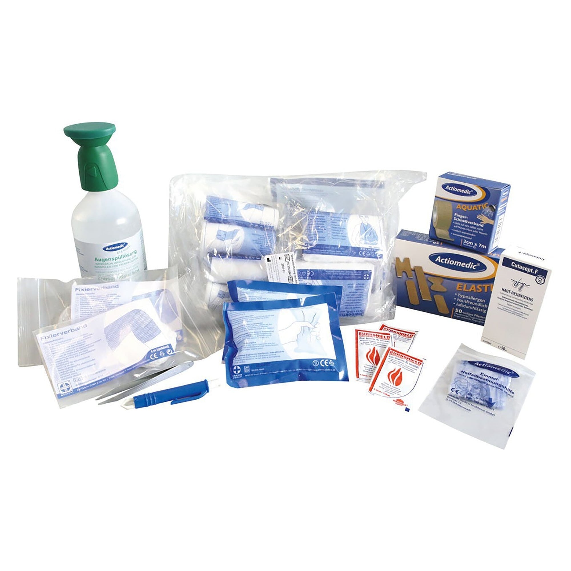 Nachfüllpack nach DIN 13157 für Verbandkasten 50050, Spezialfüllung Gastronomie und Hotel - Franz Mensch 50051