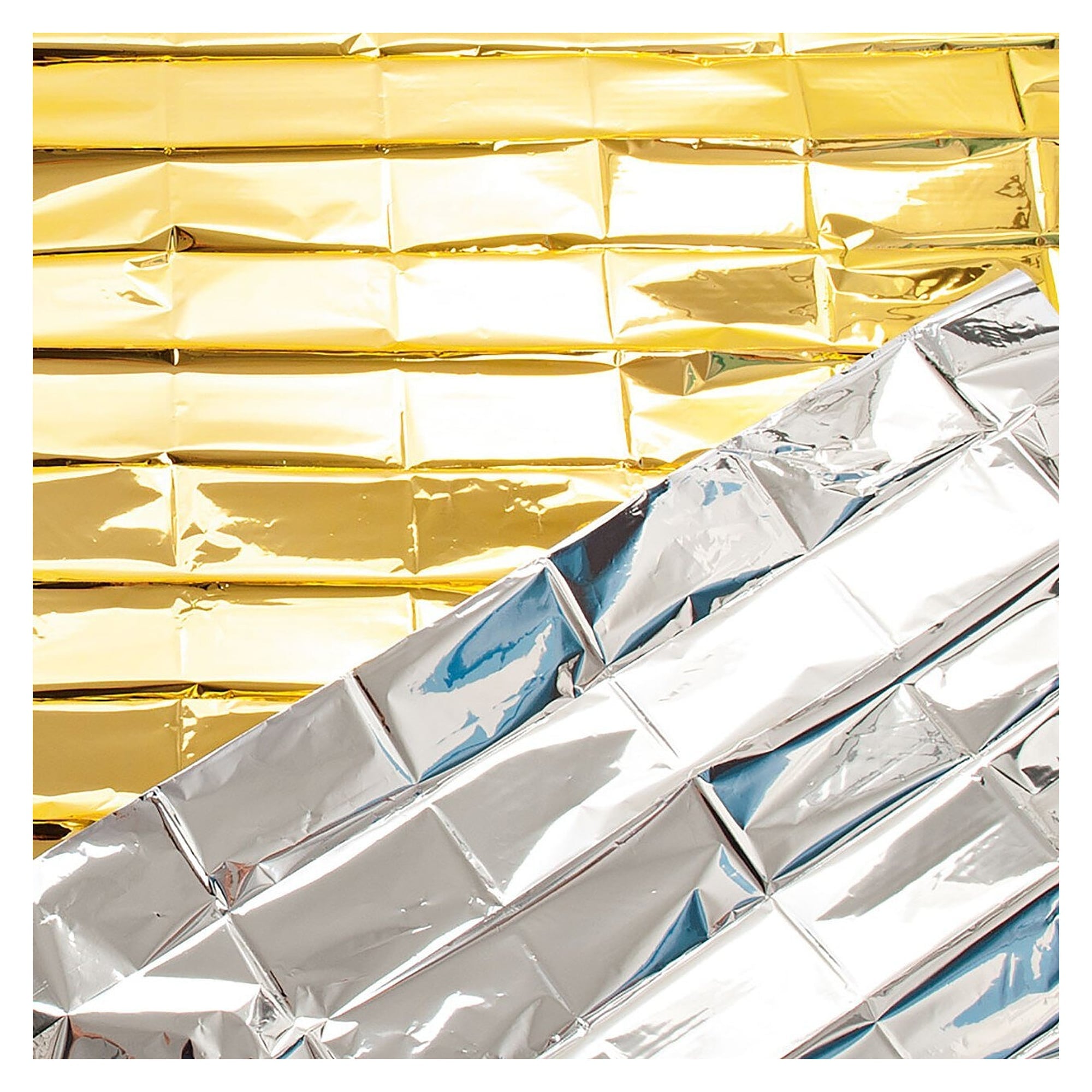 Rescue blanket for adults 210 x 160 cm, gold/silver, protection against cold and heat, Hygostar - Franz Mensch 52850
