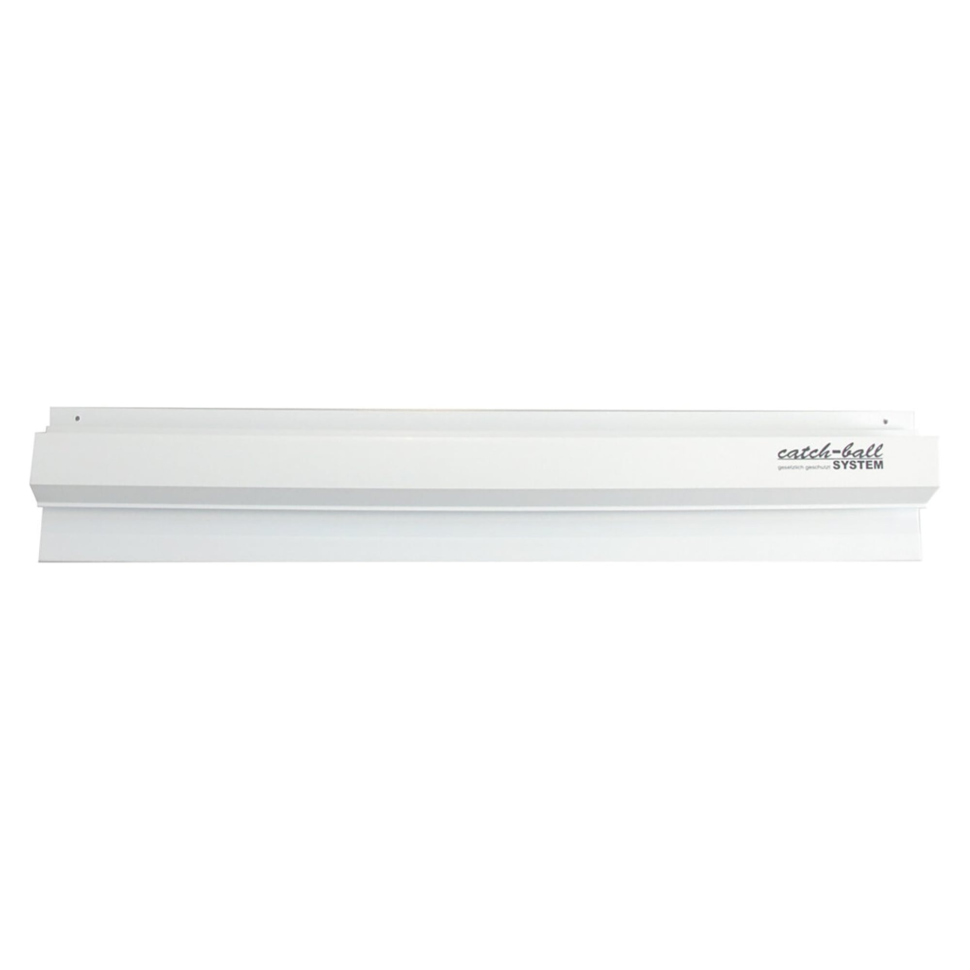 Catchball paper holding rail Notebord 60 cm, writable, self-adhesive, with pen tray, white - Franz Mensch 644005