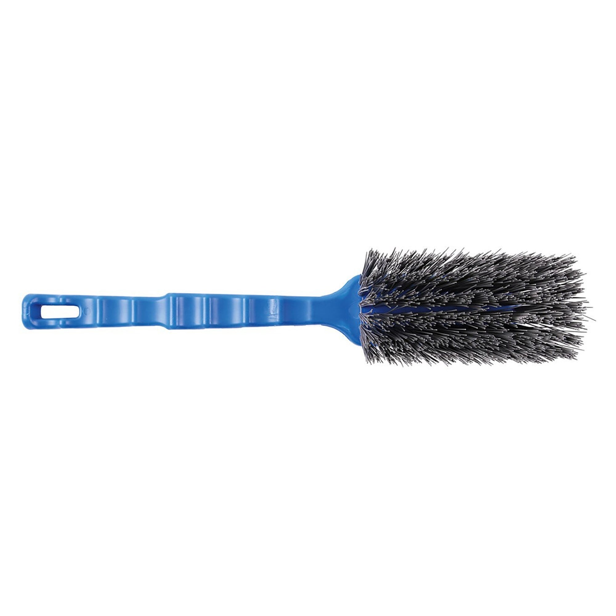 Detektierbare Stielbürste 410 x 55 mm, blau, PBT-Borsten 0,60 mm, hitzebeständig bis 134 °C - Franz Mensch 700568
