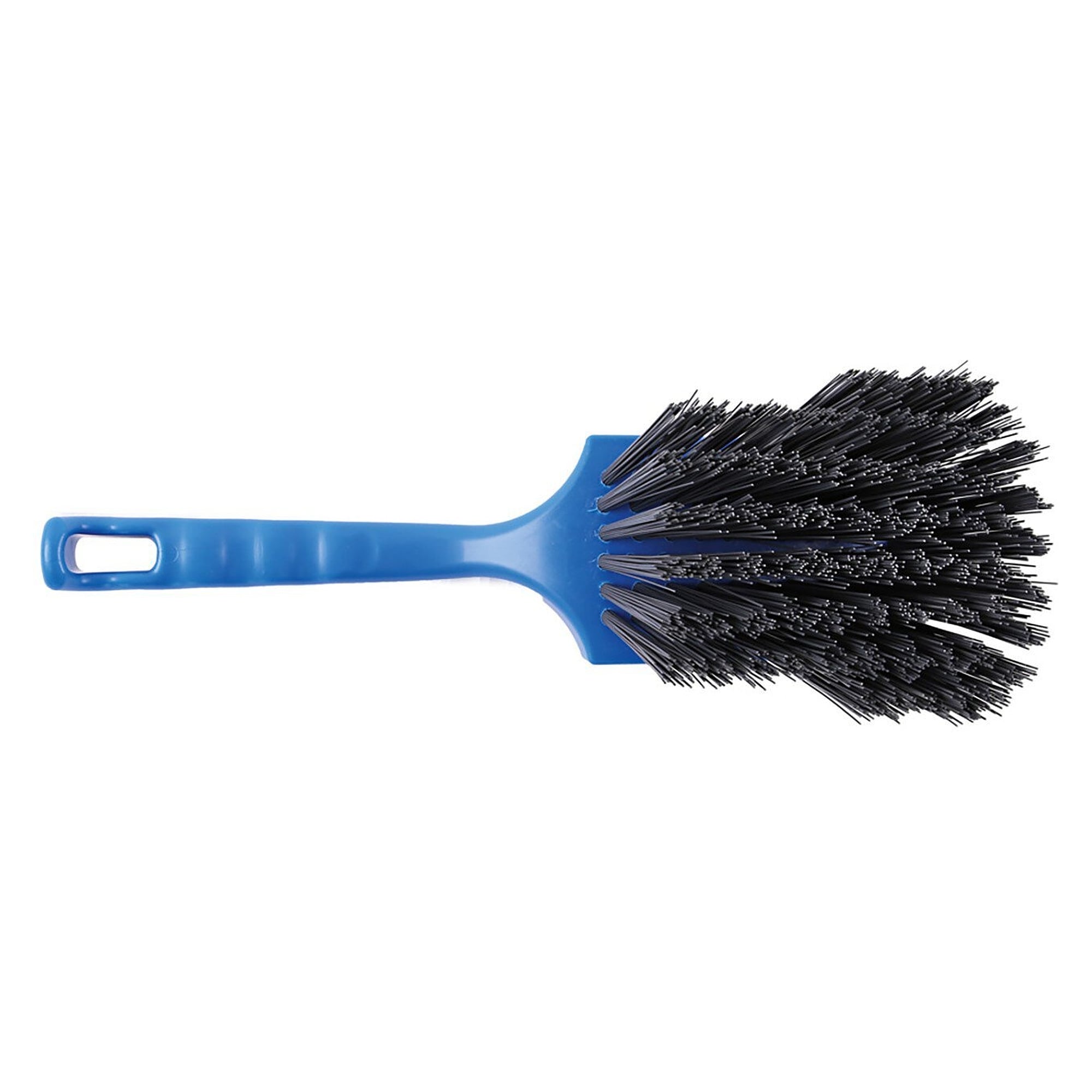 Detektierbare Stielbürste 275 x 70 mm, blau, PBT-Borsten 0,60 mm, hitzebeständig bis 134 °C - Franz Mensch 700608