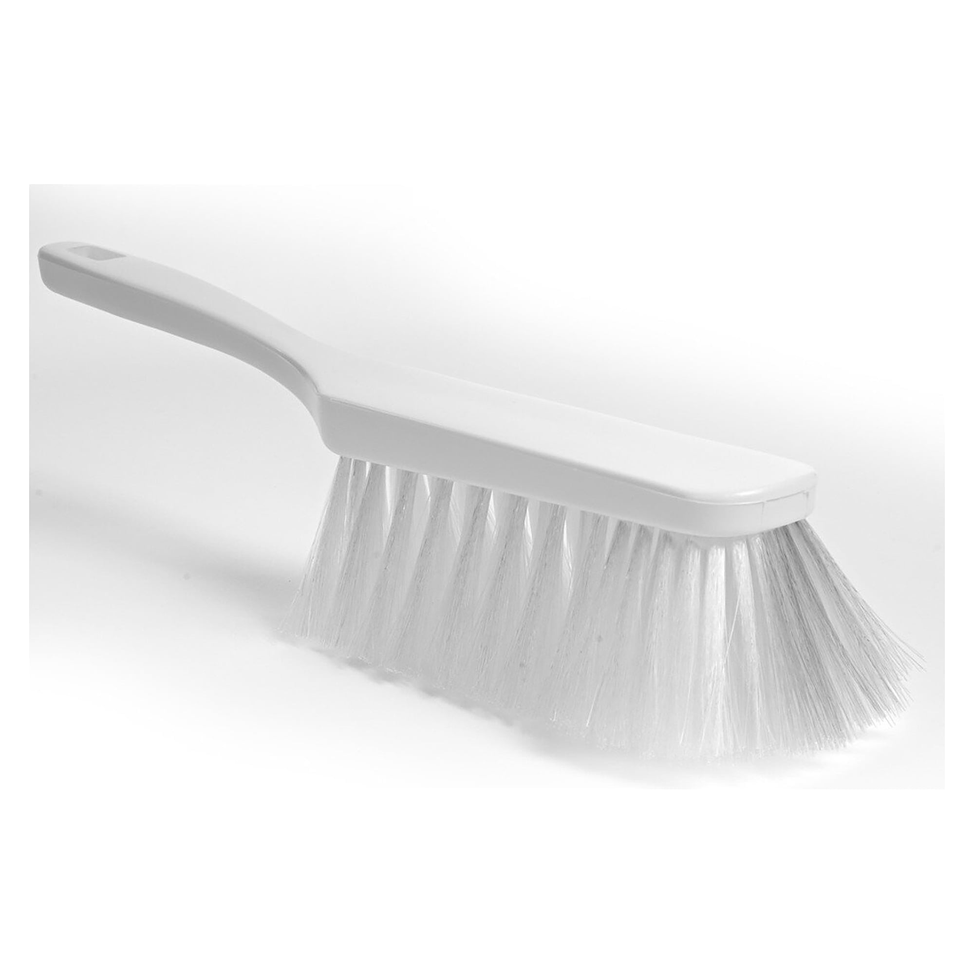 Hygiene-Handfeger 29 x 4 cm mit weichen Fasern 0,25 mm für Feinstaub, lebensmittelecht, weiß - Franz Mensch 70085