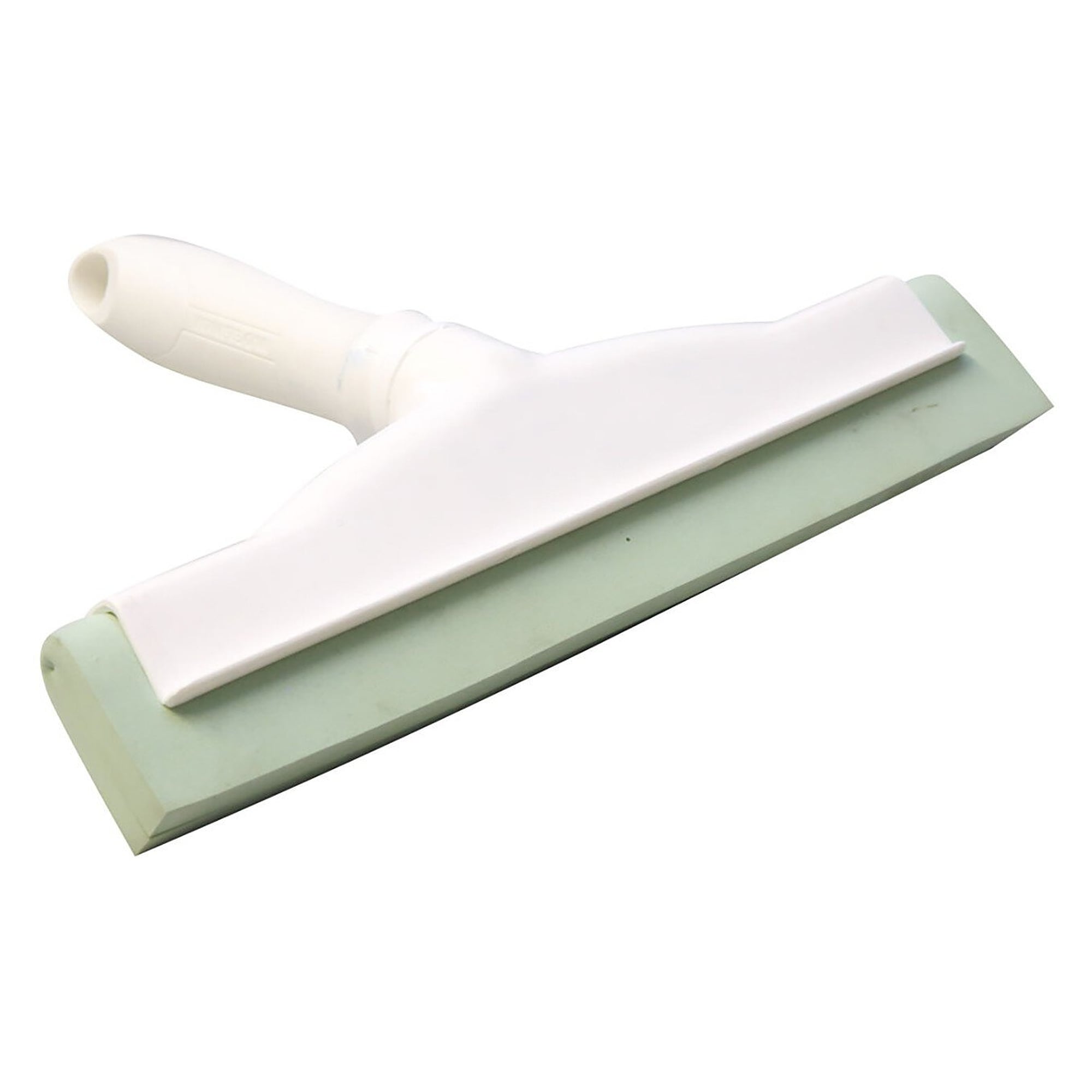 Hygiene-Handabzieher 25 cm aus Kunststoff mit zweilippiger Gummilippe und Aufhänger, weiß, HygoClean - Franz Mensch 70090