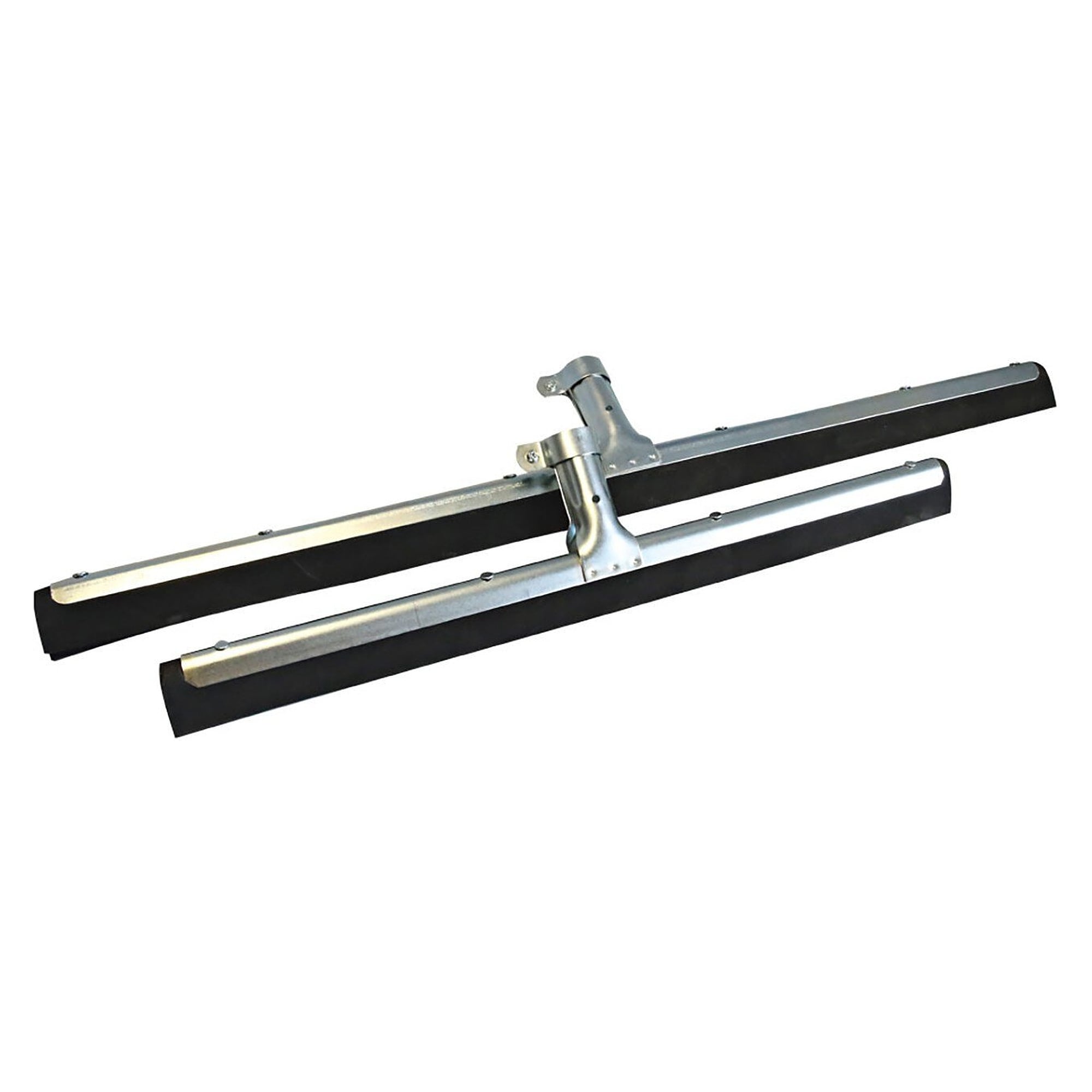 Wasserschieber 60 cm mit Metallkörper in Silber und Moosgummi-Lippe in Schwarz - Franz Mensch 702360