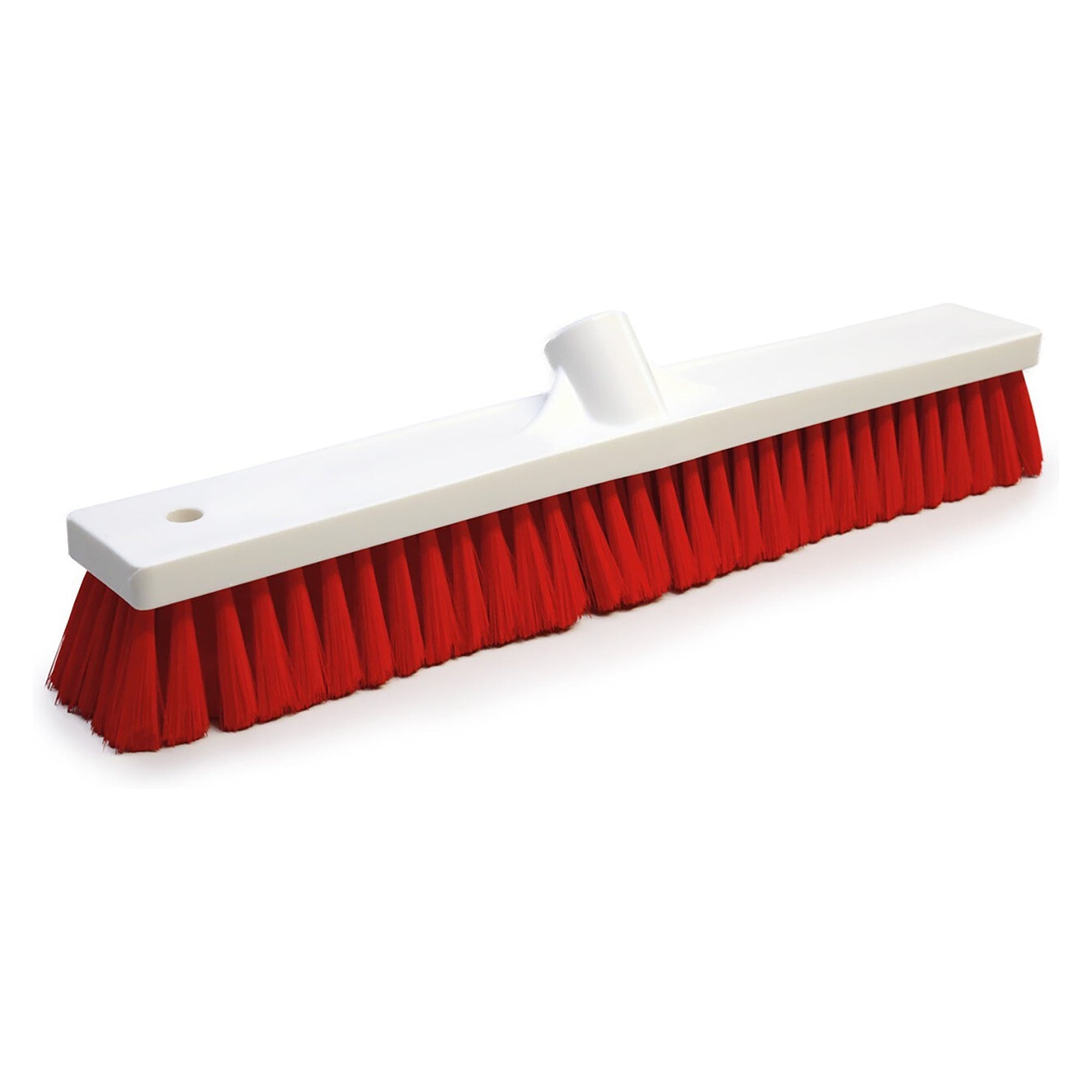 Balai hygiénique 28 cm à fibres PBT souples 0,25 mm pour poussière fine et farine, rouge - Franz Mensch 70335