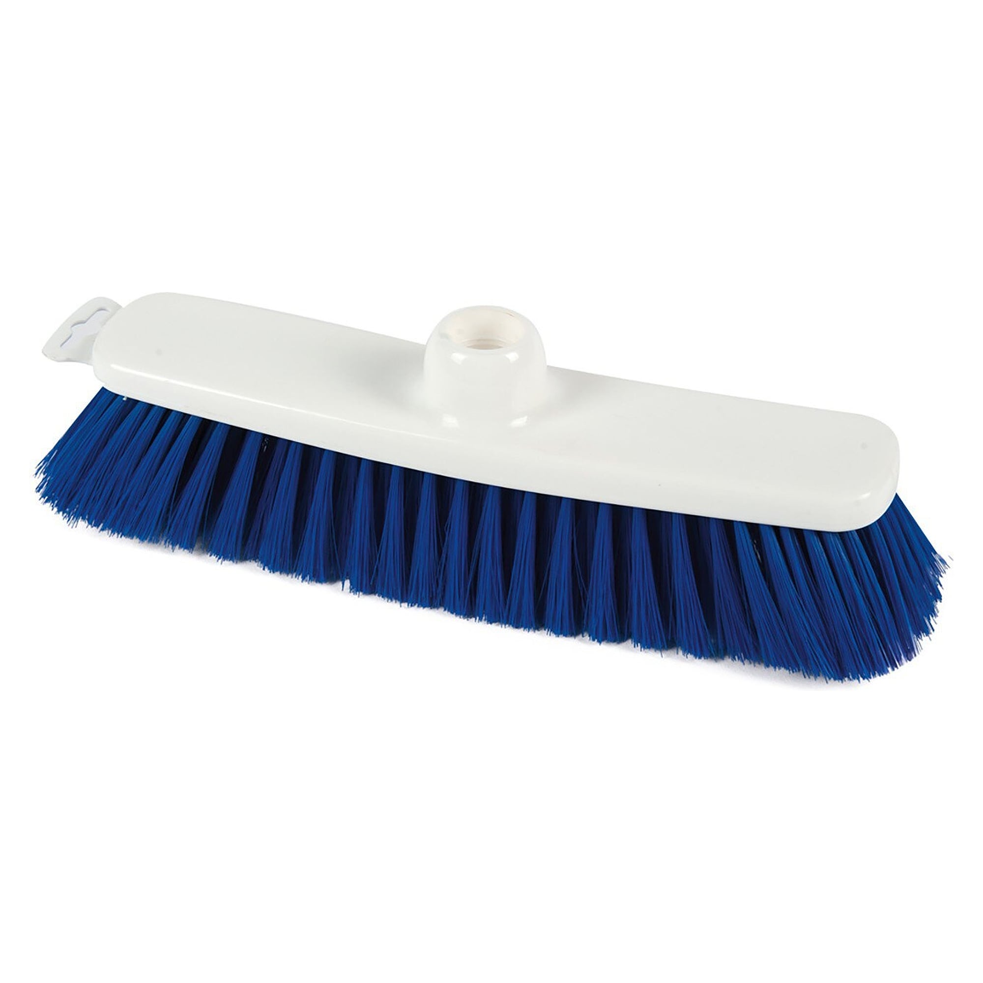 Hygiene-Besen 28 cm mit weichen PBT-Fasern 0,25 mm für Feinstaub und Mehl, blau - Franz Mensch 70336