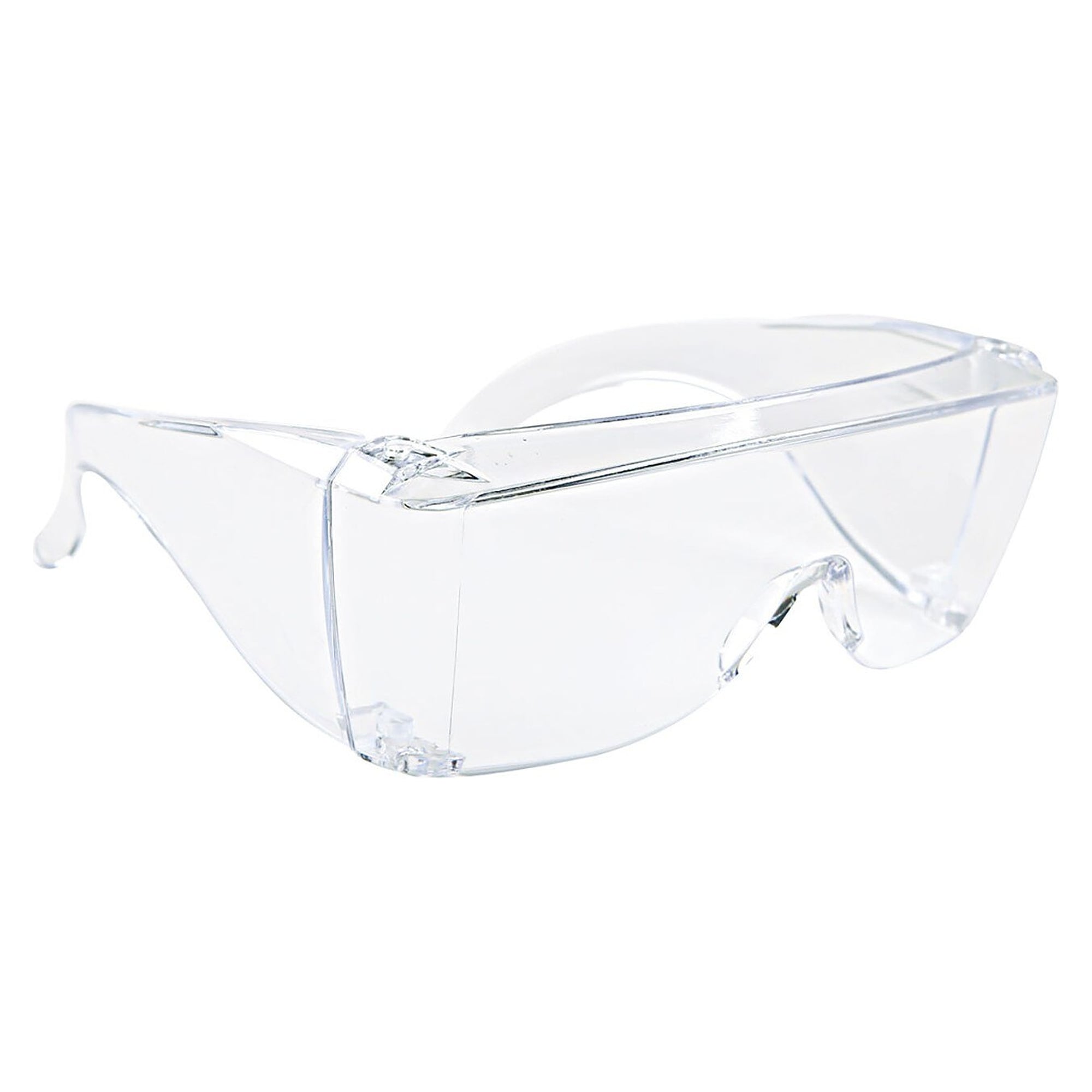 Hygostar all-purpose safety glasses for spectacle wearers, overglasses, polycarbonate lenses, clear - Franz Mensch 85107