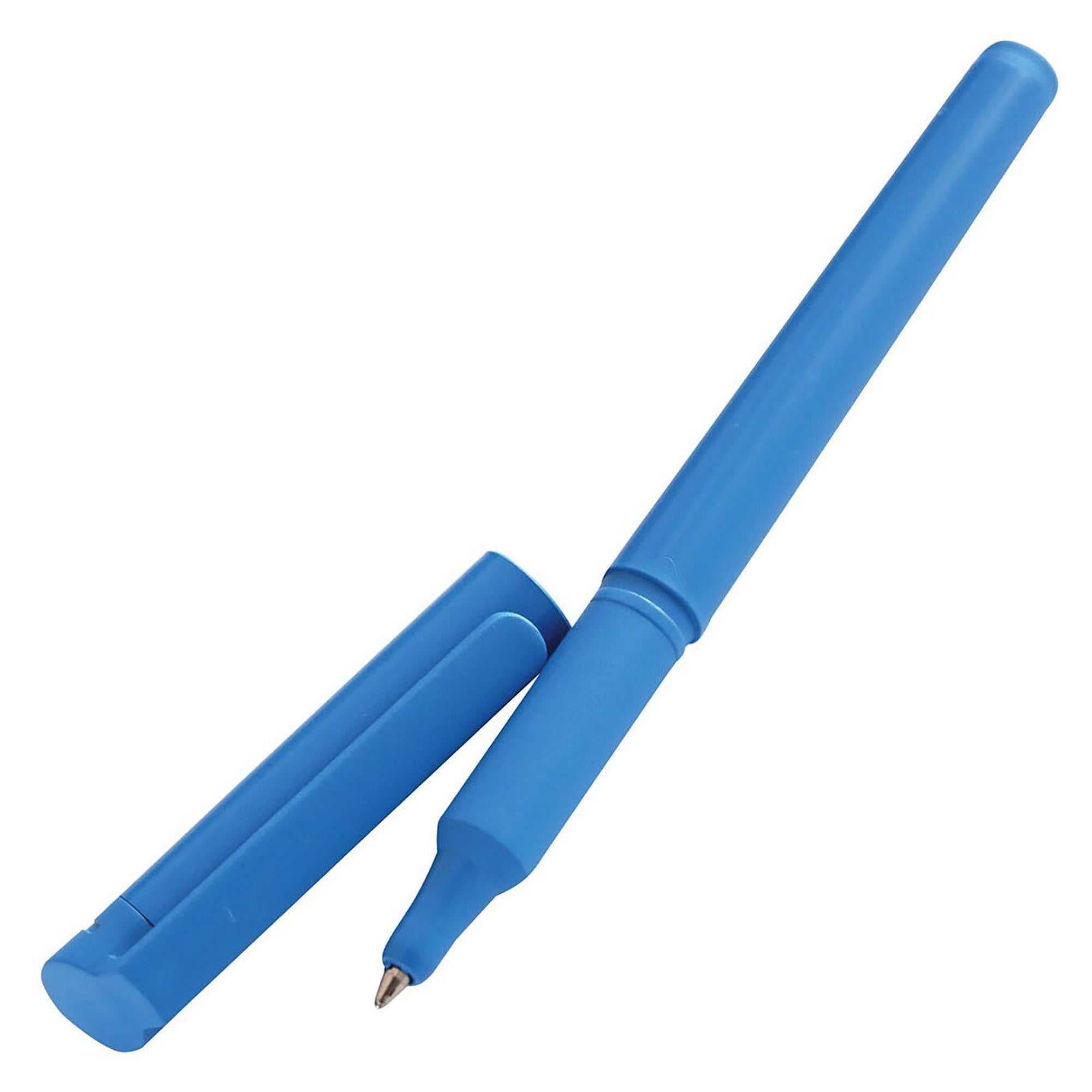 Stylo à bille Hygostar Light plus, détectable, avec capuchon et clip, bleu, encre bleue - Franz Mensch 85402