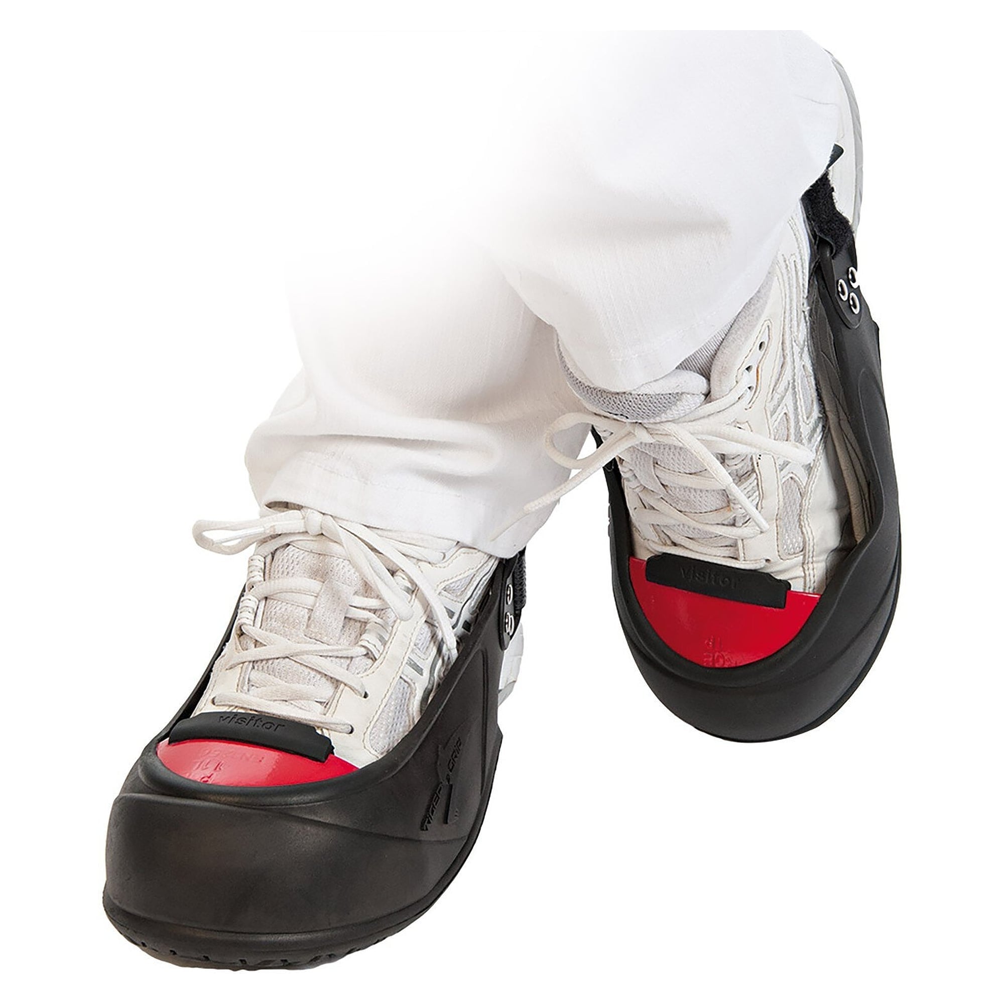 Hygostar Sicherheits-Überschuh mit Zehenschutzkappe 200 J, Naturlatex, rot, Größe 39 bis 43 - Franz Mensch 88645