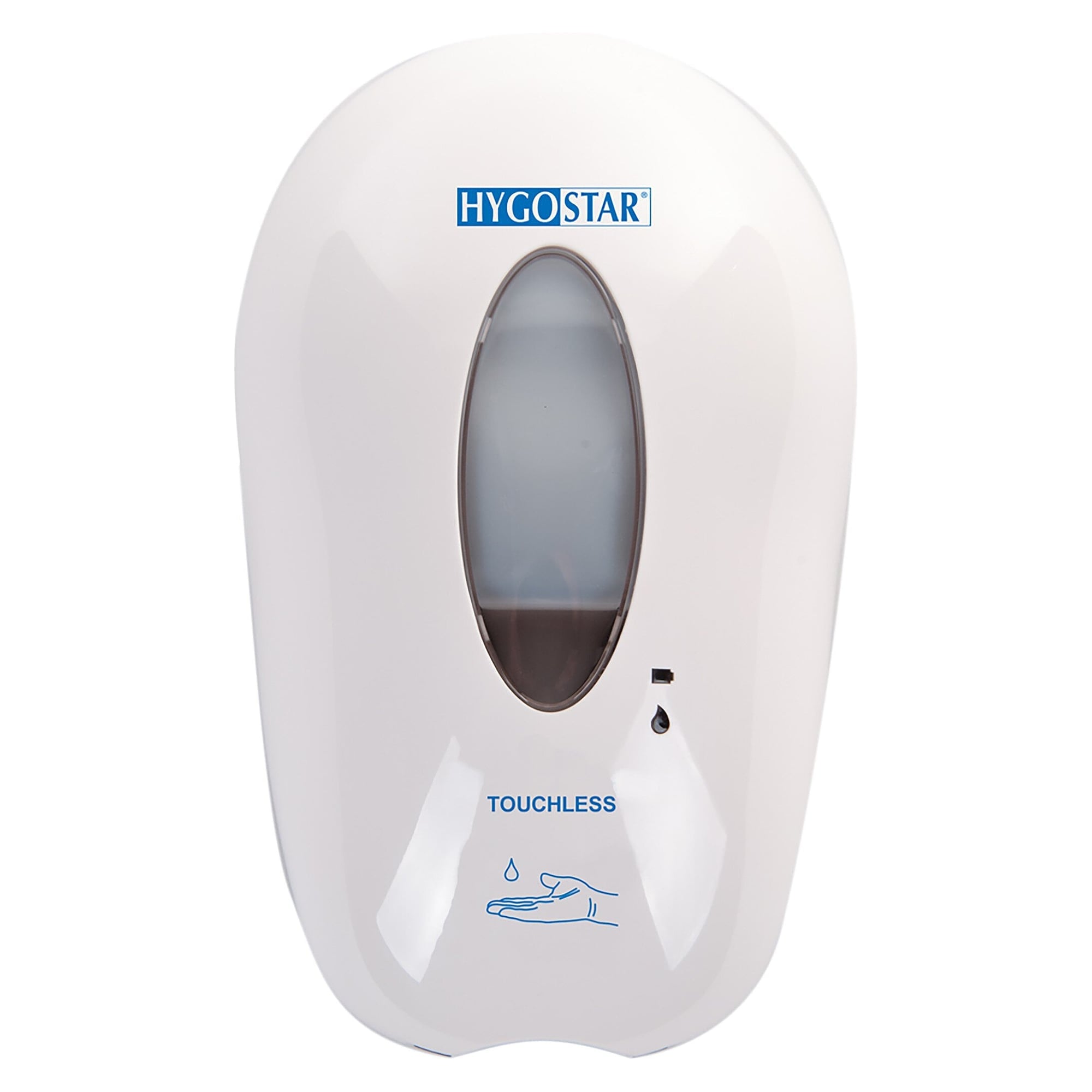 HygoClean Sensorspender Touchless für Seife und Desinfektion, 1000 ml, 4 Dosierstufen, schwarz/weiß - Franz Mensch 88860