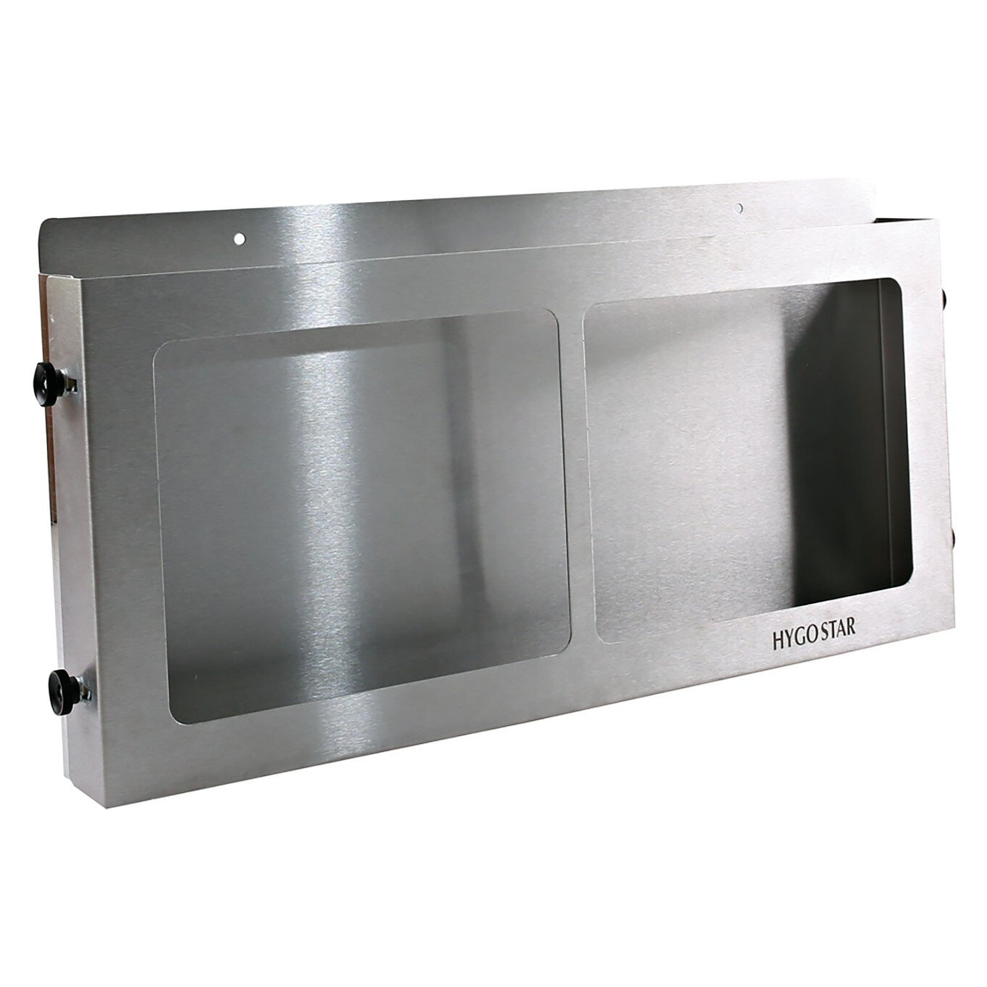 Hygostar holder for 4 disposable glove boxes, stainless steel, depth adjustable 5 to 7.2 cm - Franz Mensch 88932