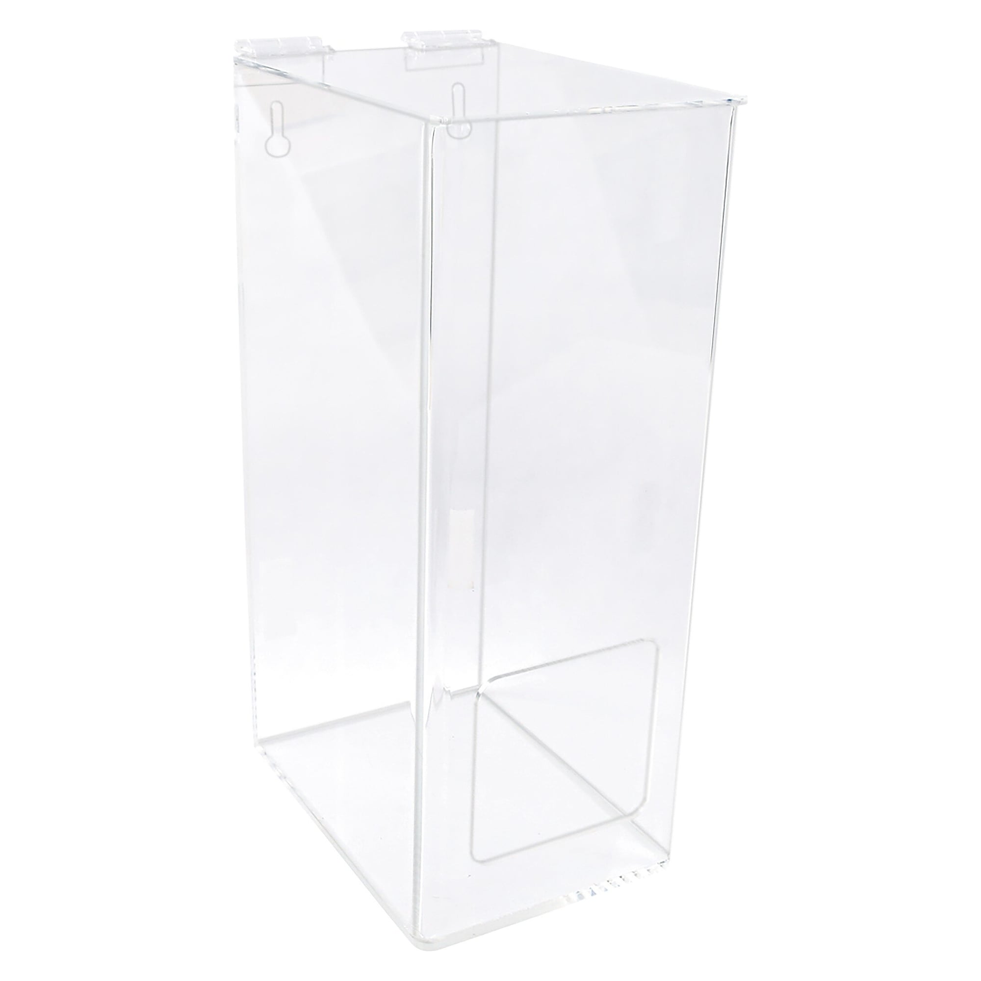 Acrylic multi-dispenser with PET lid for loose gloves, hoods and sleeve covers - Franz Mensch 8895