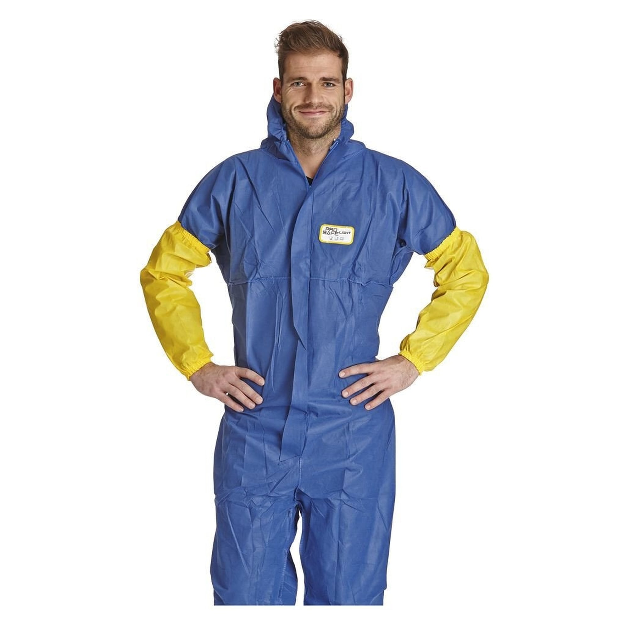 Chemikalienschutz-Armstulpen ProSafe XP3000, abgeklebte Nähte, antistatisch, gelb - DS Safety Wear PSXP-AS