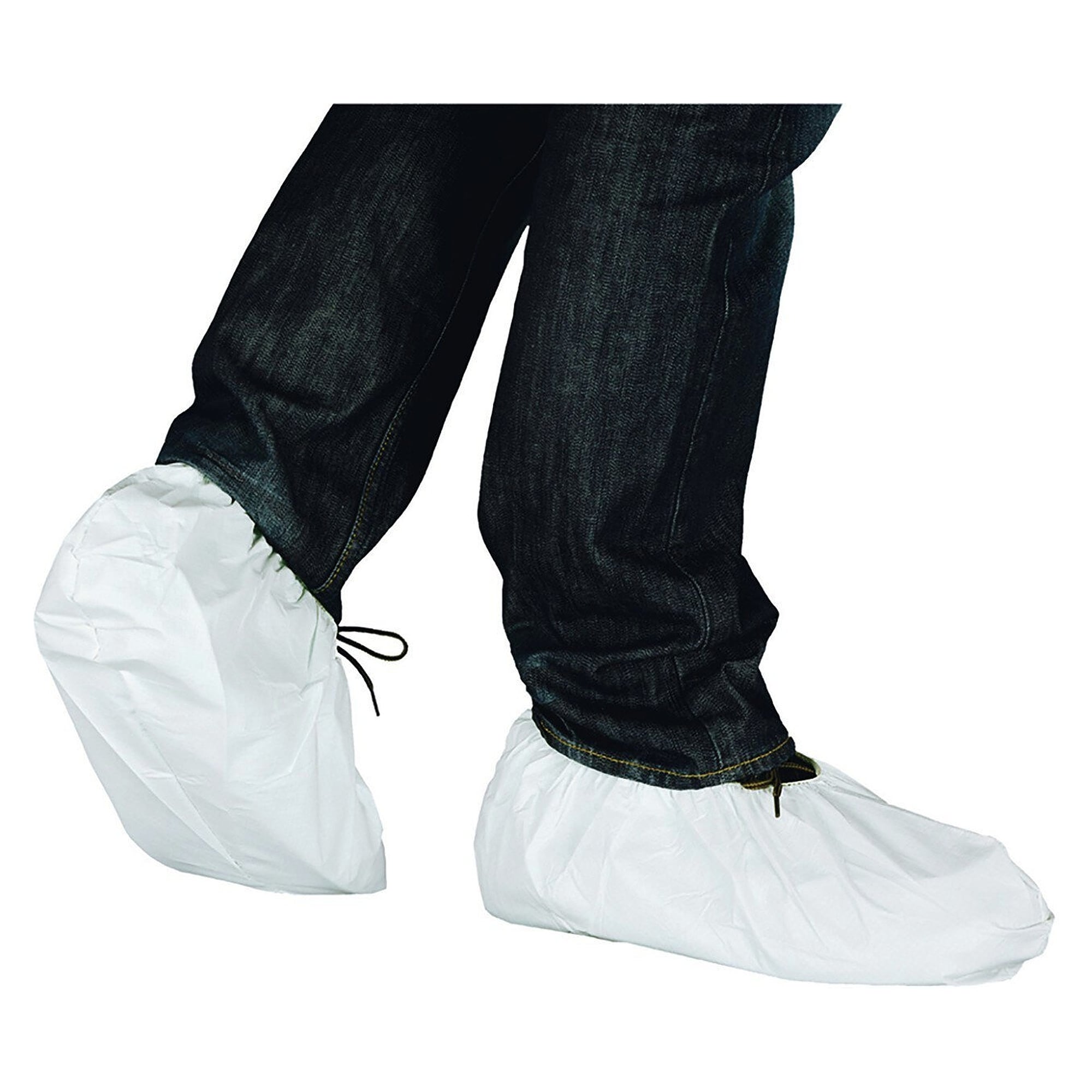Einweg-Überschuhe ProSafe 2 hoch, 36 x 47 cm, Gummizug, antistatisch, ESD-gerecht, weiß, VPE 50 - DS Safety Wear PS2-ÜSH