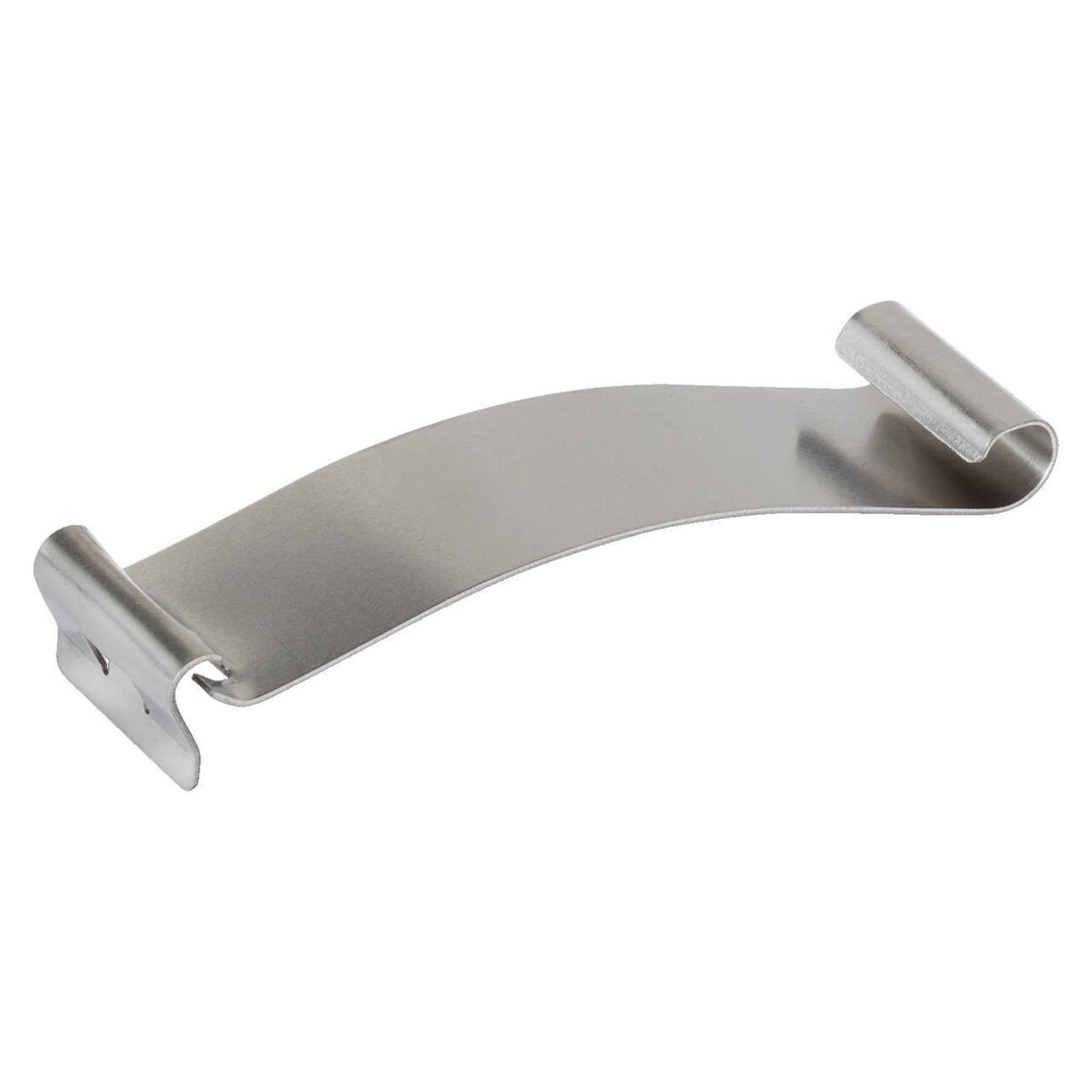 Pince porte-étiquette à riveter pour bacs NB / NB MC, métal galvanisé, argent, 84 x 20 mm - WEZ 1007696