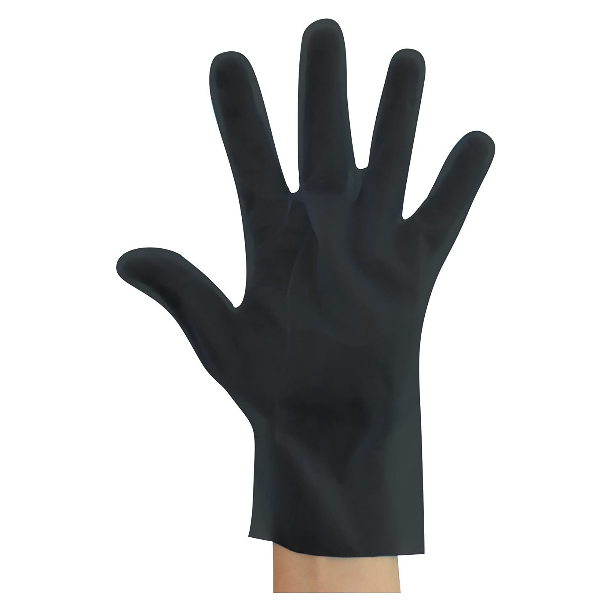 TPE-Einweghandschuhe Allfood Thermosoft, glatt, schwarz, Größe 10/XL, VPE 200 Stück - Franz Mensch 263108